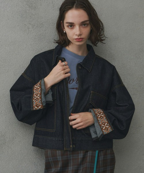 Unitage / short denim jacket