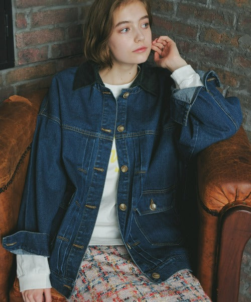Unitage / 2way over denim jaket