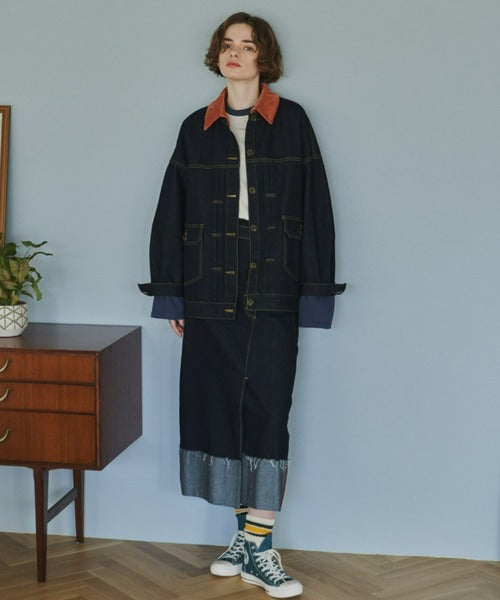 Unitage / 2way over denim jaket