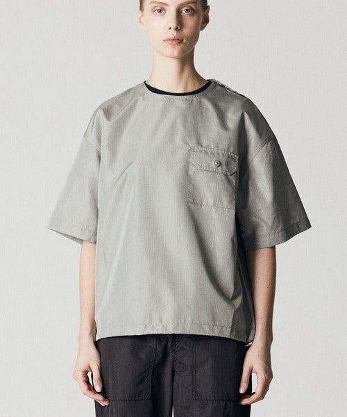 TAION / 【UNISEX】ノンダウン ミリタリー ハーフスリーブカットソー