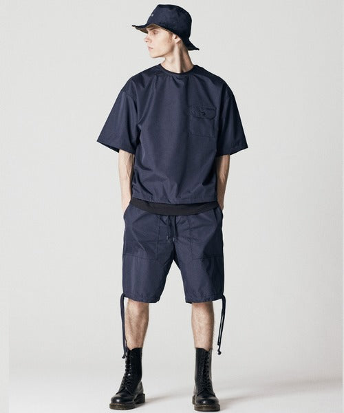 TAION / 【UNISEX】ノンダウン ミリタリー ハーフスリーブカットソー