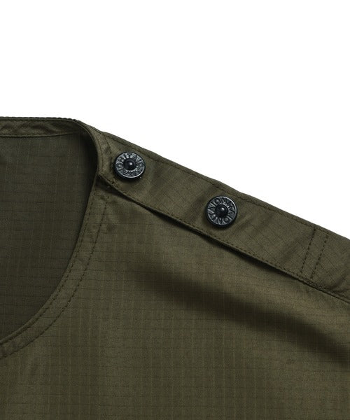 TAION / 【UNISEX】ノンダウン ミリタリー ハーフスリーブカットソー