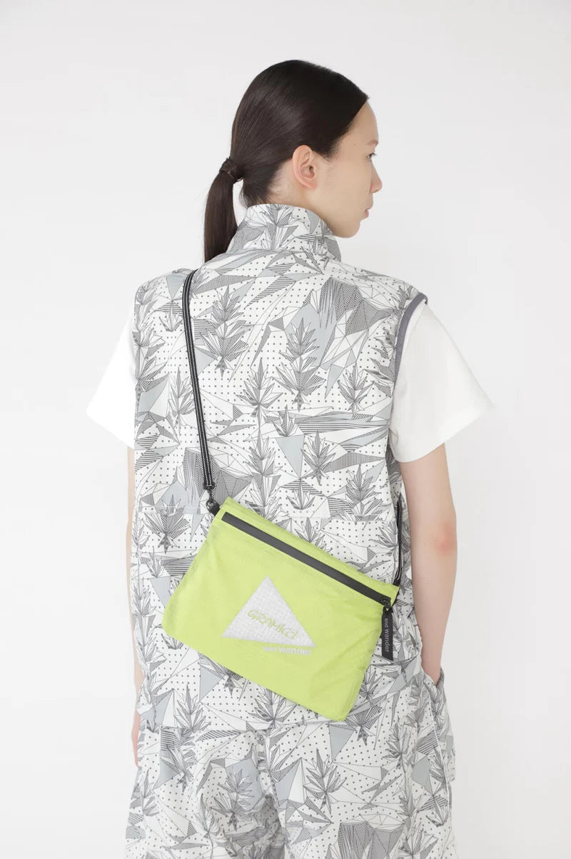 and wander / gramicci nylon sacoche