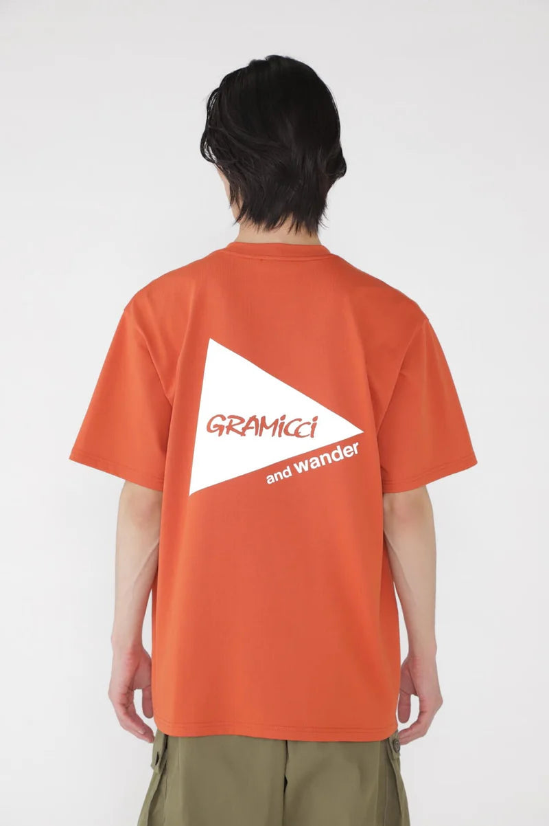 and wander / gramicci backprint tee
