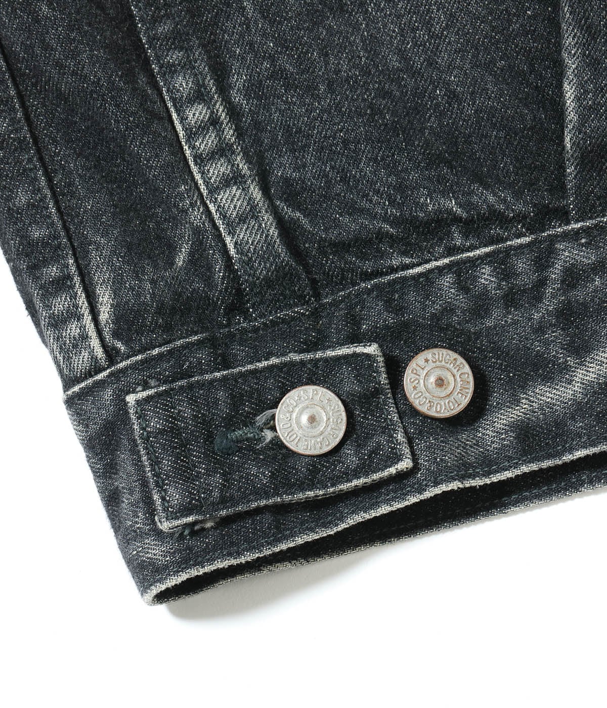 SUGAR CANE / Lot No. SC15650H / 14.25oz. BLACK DENIM JACKET 1953 AGED MODEL