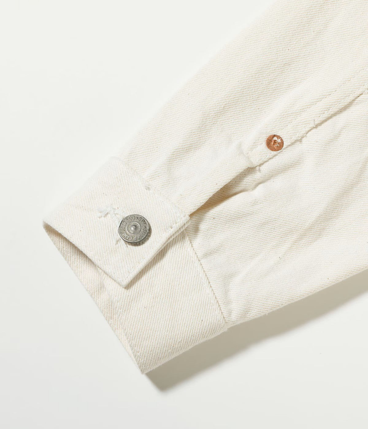 SUGAR CANE / Lot No. SC15720 / 13oz. WHITE DENIM JACKET 1953 MODEL