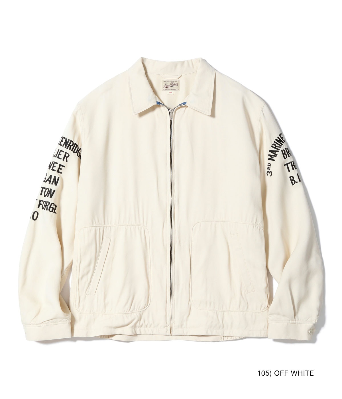 BUZZ RICKSON'S / Lot No. BR15715 / TOUR JACKET “U.S. MARINE CORPS 3rd MARINE EXPEDITIONARY BRIGADE”