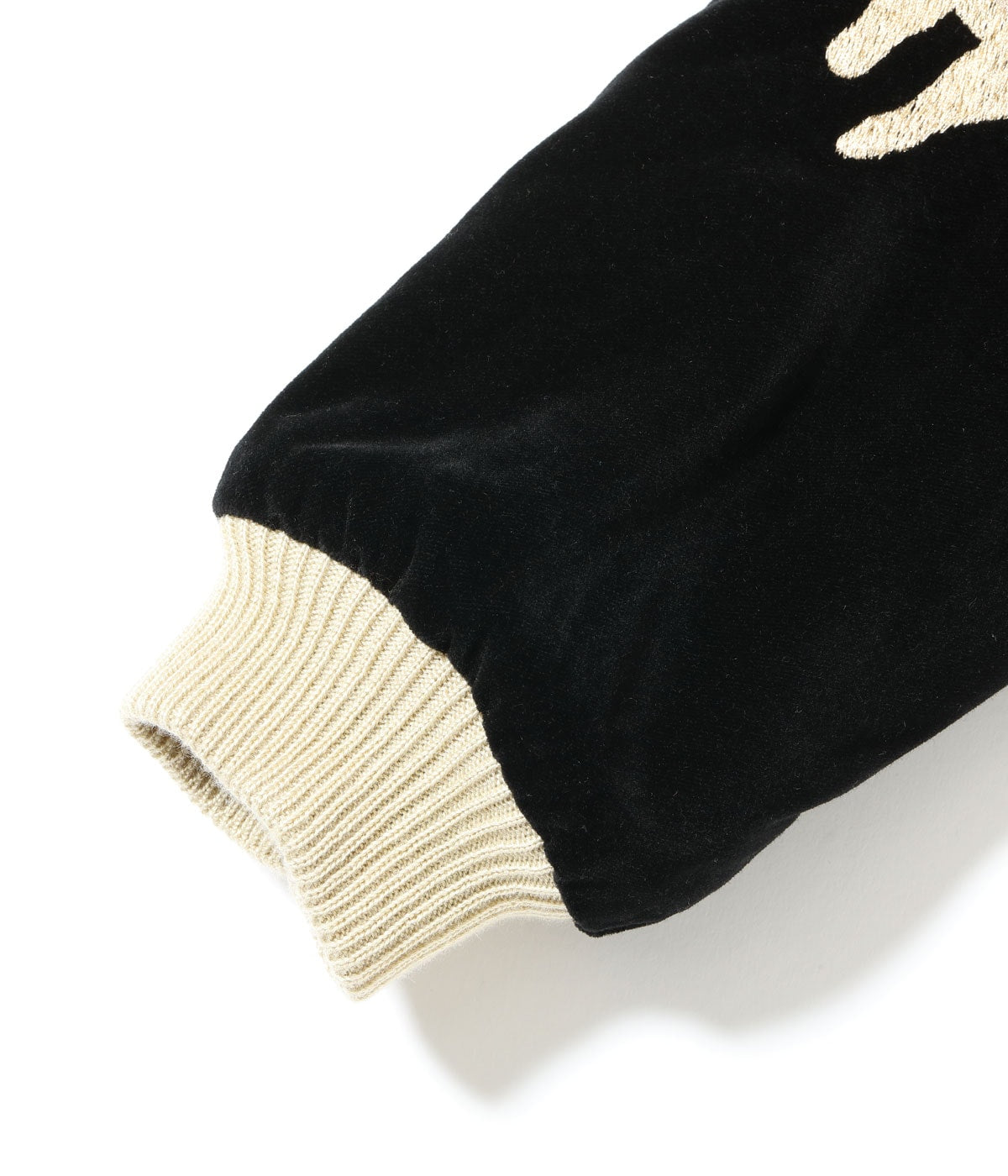 TAILOR TOYO / Lot No. TT15792-119 / Late 1950s Style Velveteen Souvenir Jacket “POLAR BEAR” × “ALASKA MAP”