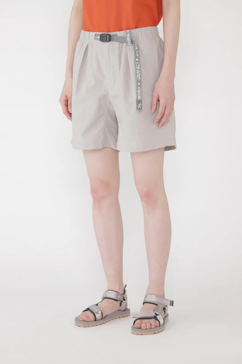and wander / GRAMICCI × and wander nylon g-short