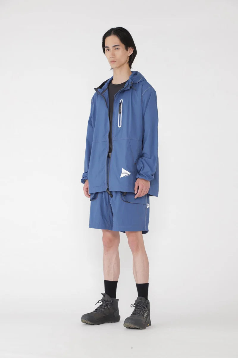 and wander / GRAMICCI × and wander brushed nylon short