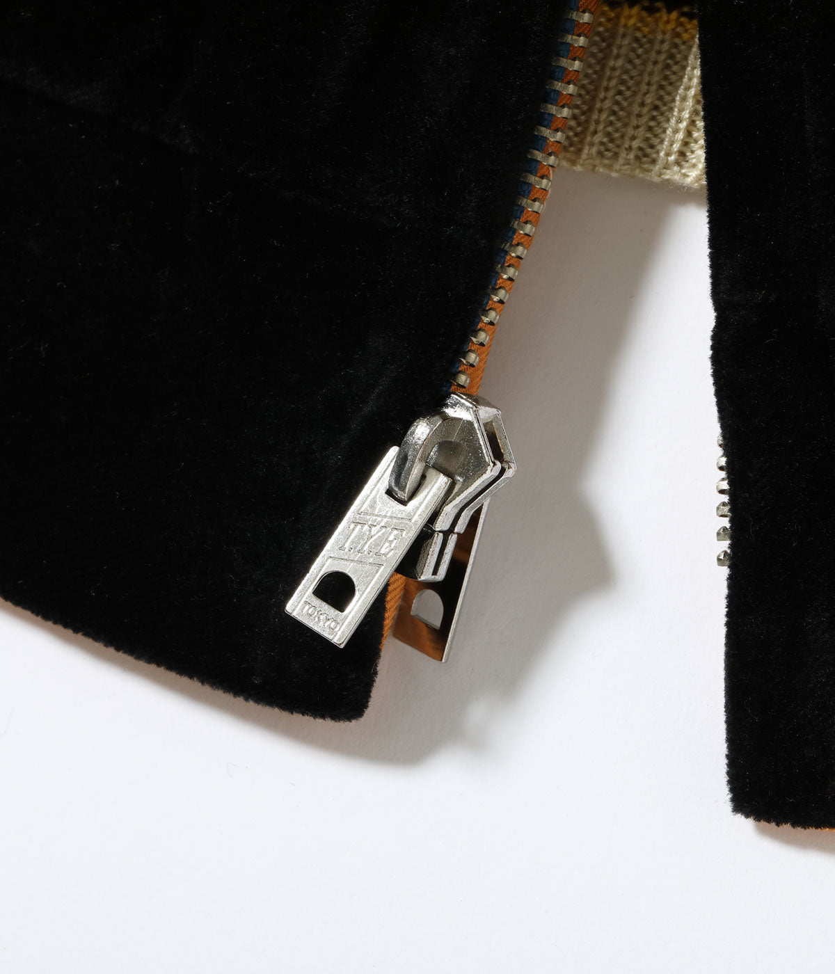 TAILOR TOYO / Lot No. TT15792-119 / Late 1950s Style Velveteen Souvenir Jacket “POLAR BEAR” × “ALASKA MAP”