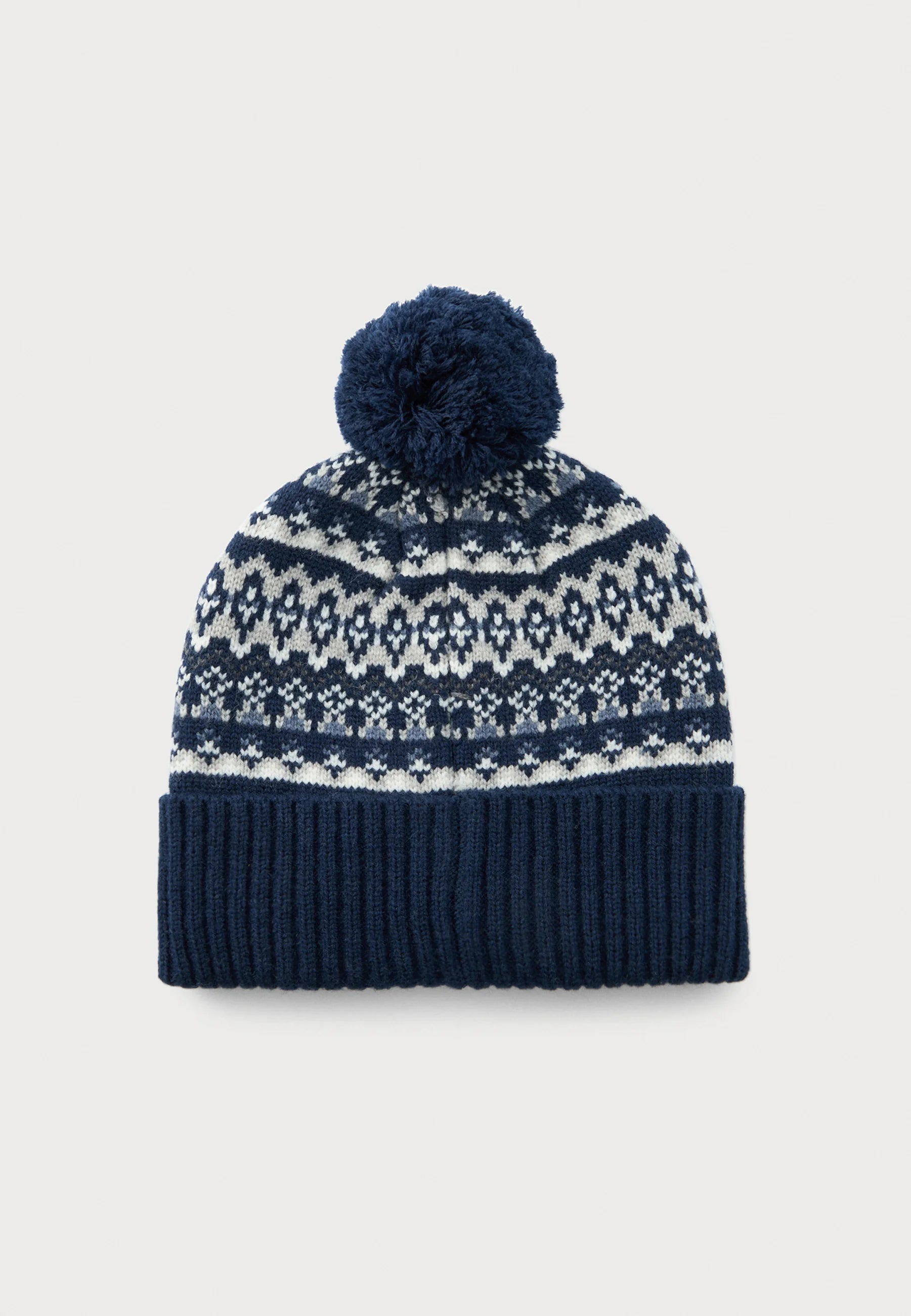 Barbour / barbour marlow fairisle pom beanie hat