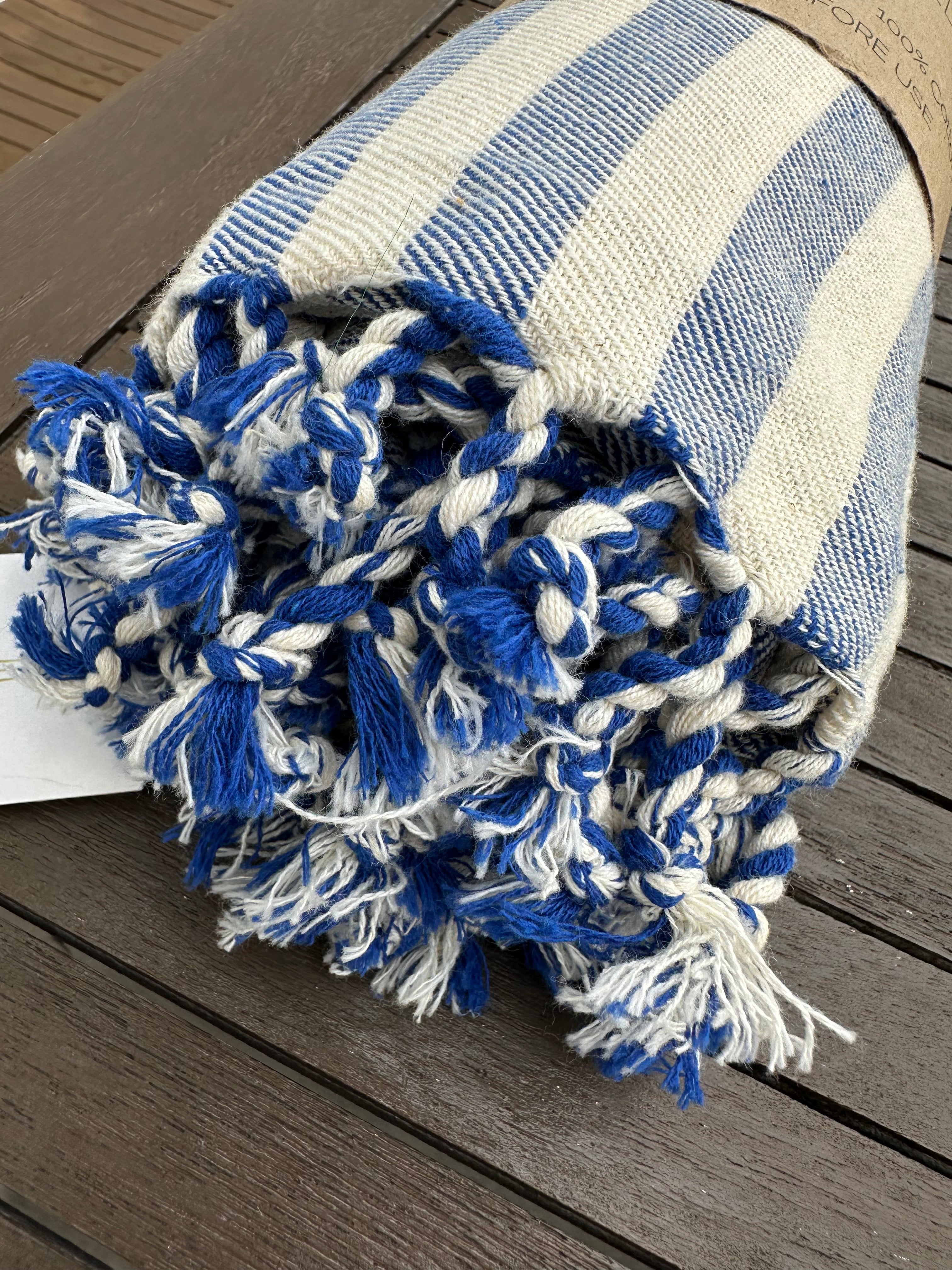 Auntierosa Holiday / VERTICAL STRIPE TURKISH TOWEL