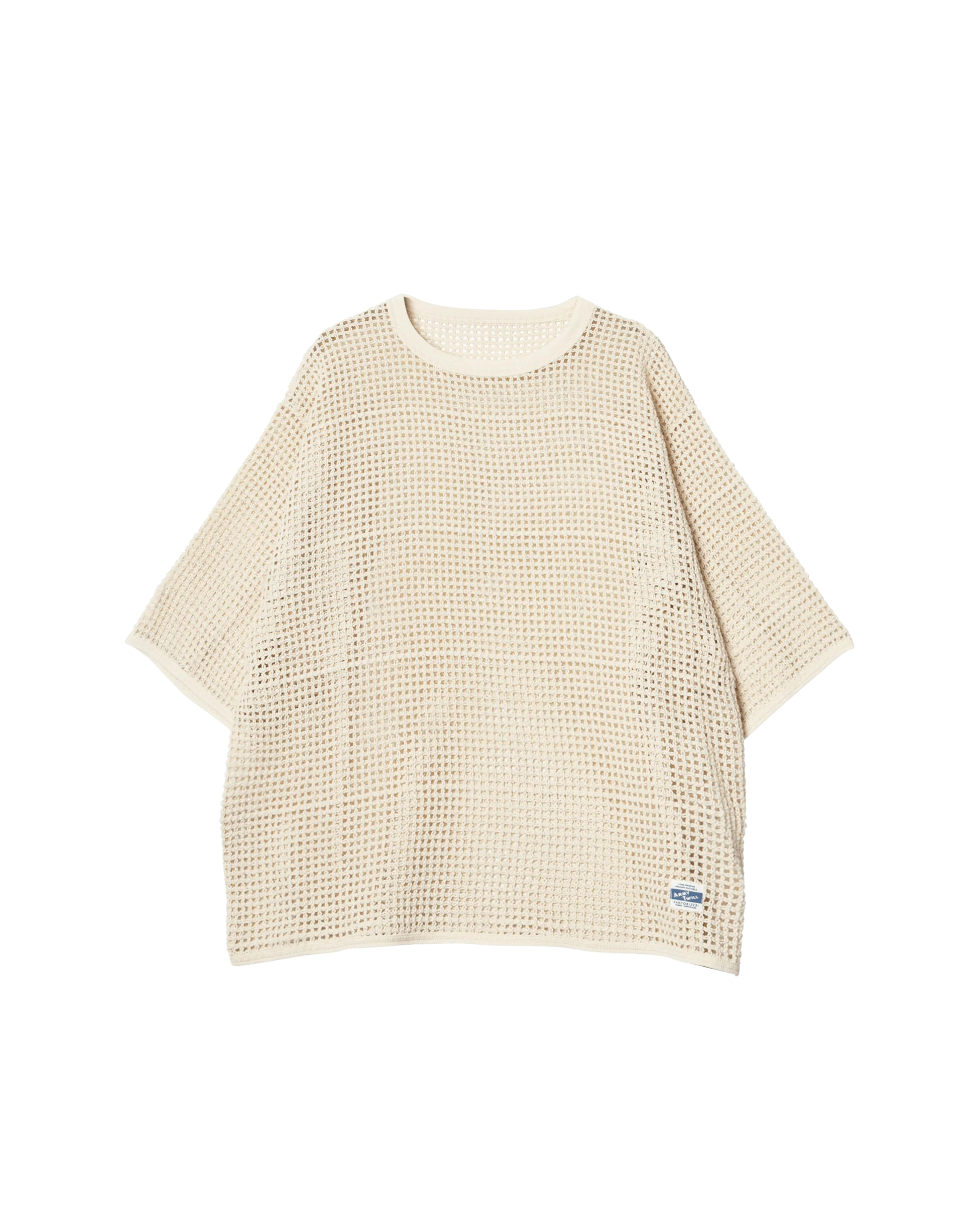 ARMY TWILL / Cotton Mesh Tee