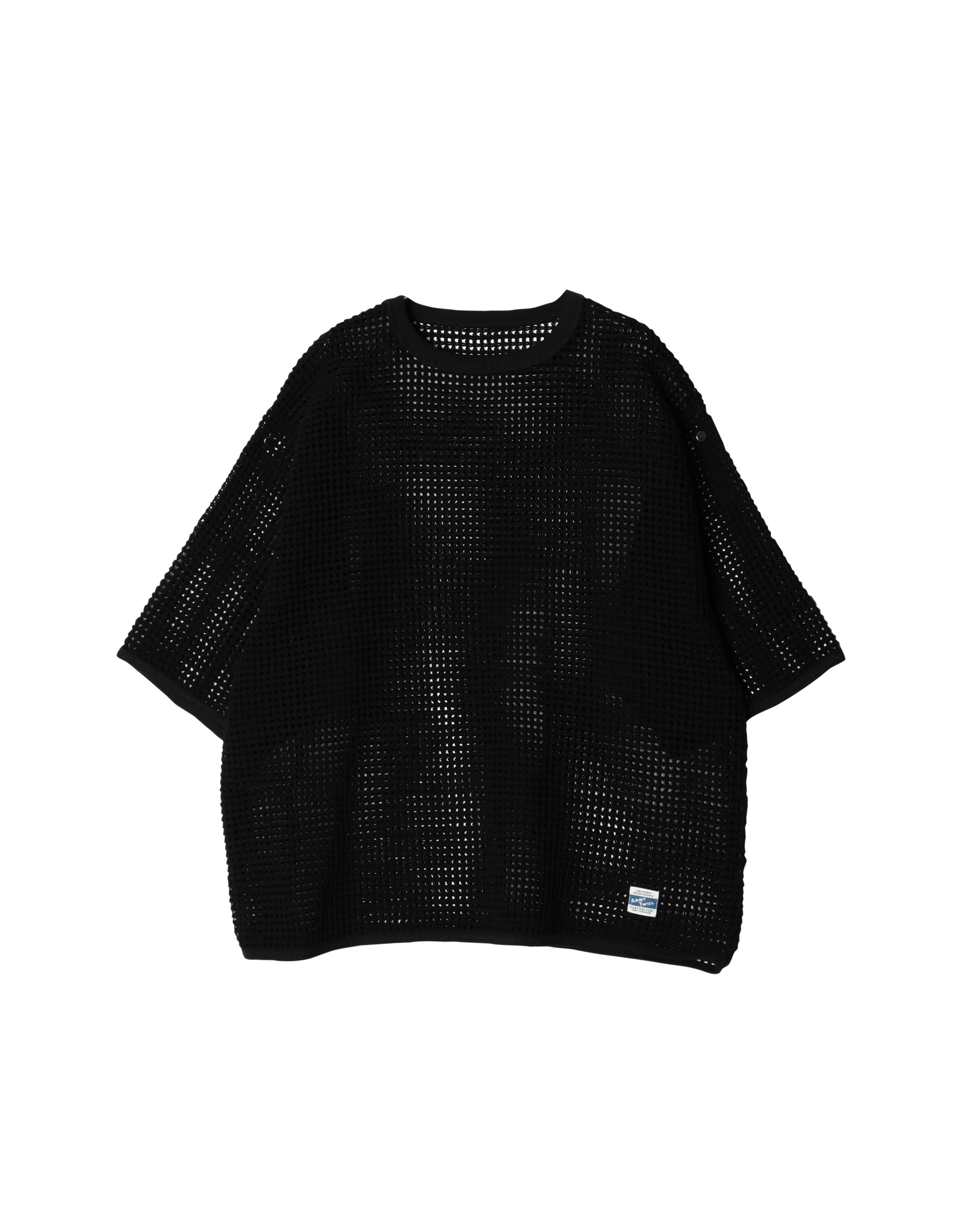 ARMY TWILL / Cotton Mesh Tee