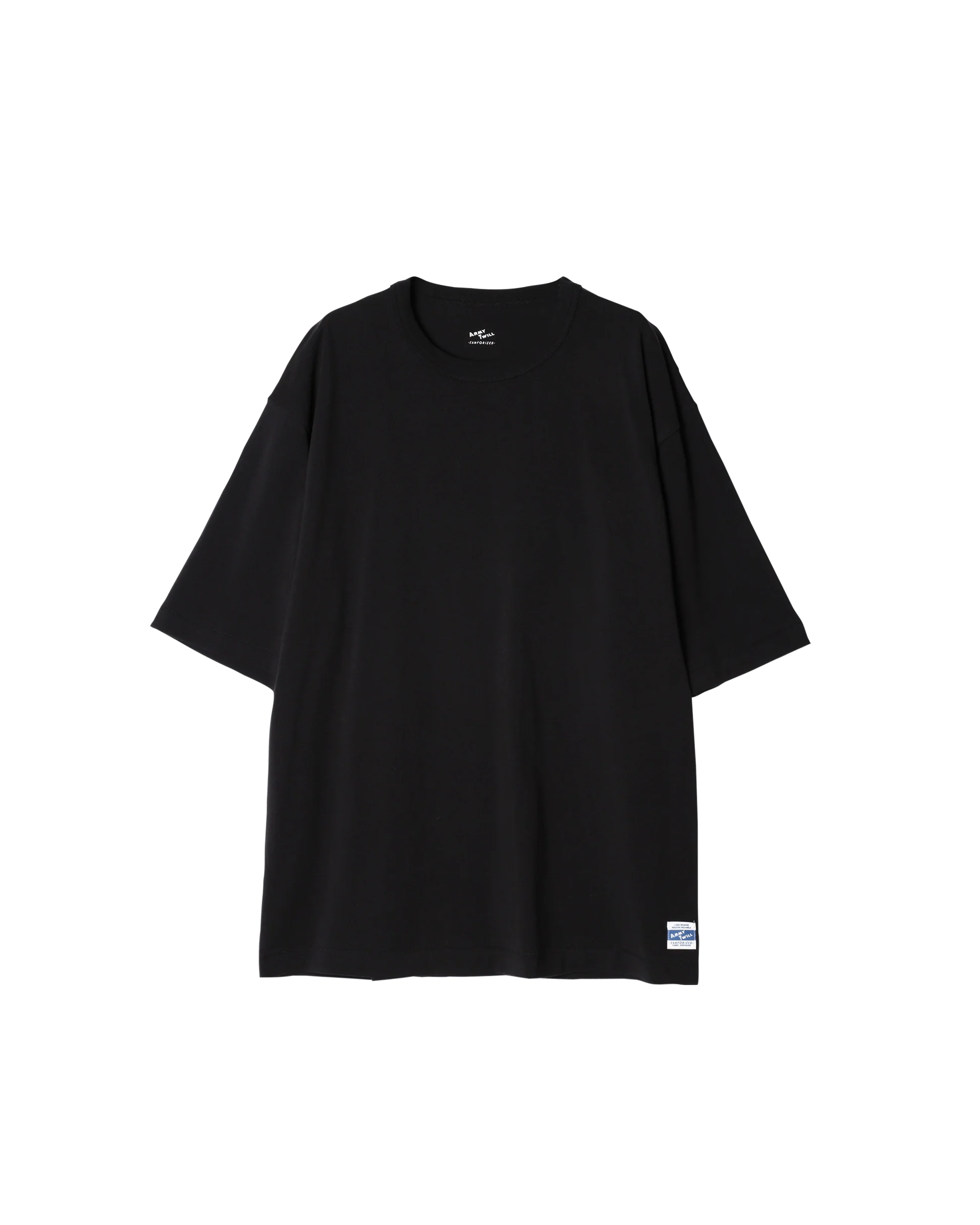 ARMY TWILL / 30/2 OE Half Sleeve Print Tee_AT