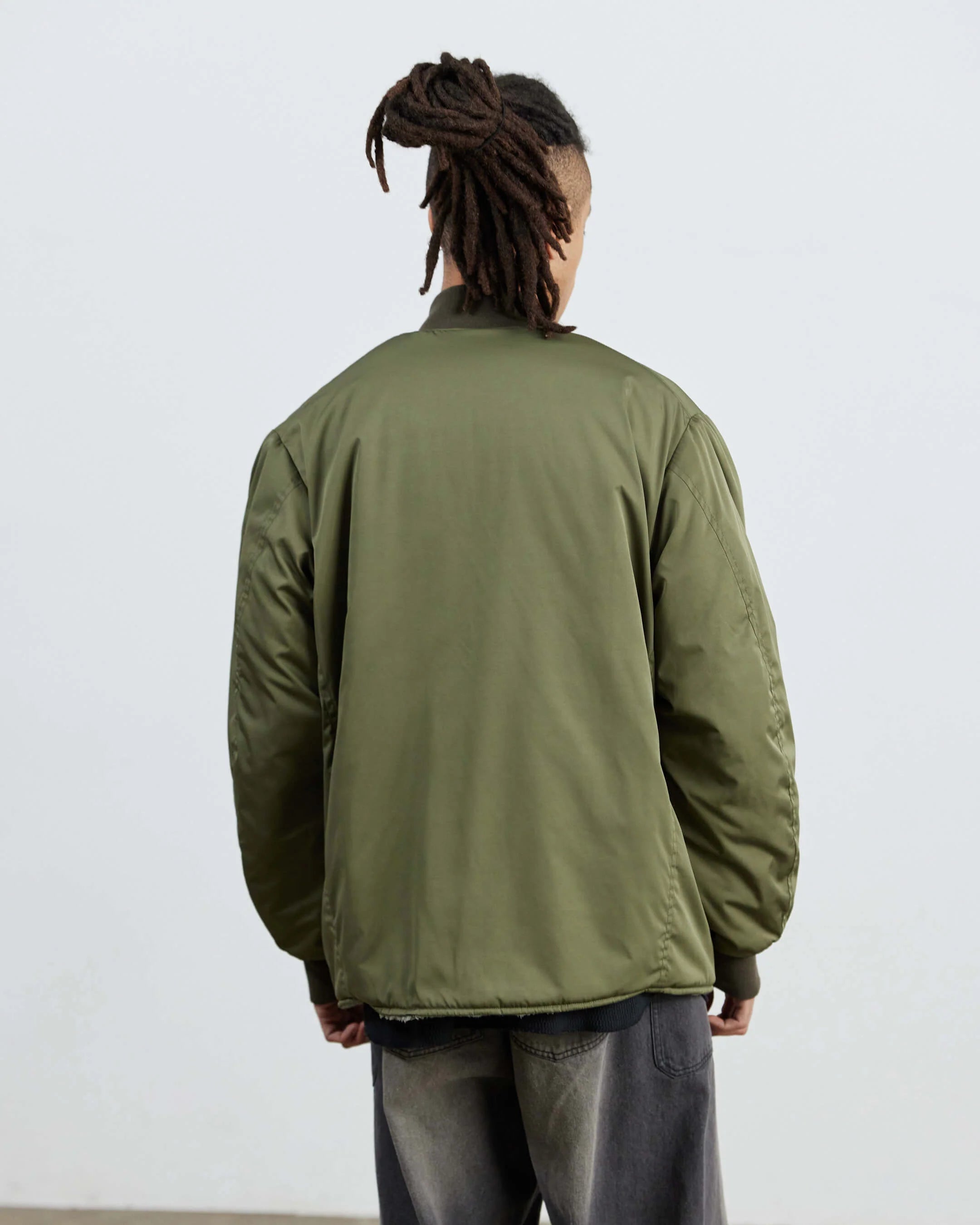 ARMY TWILL / Pe Weather Reversible Blouson