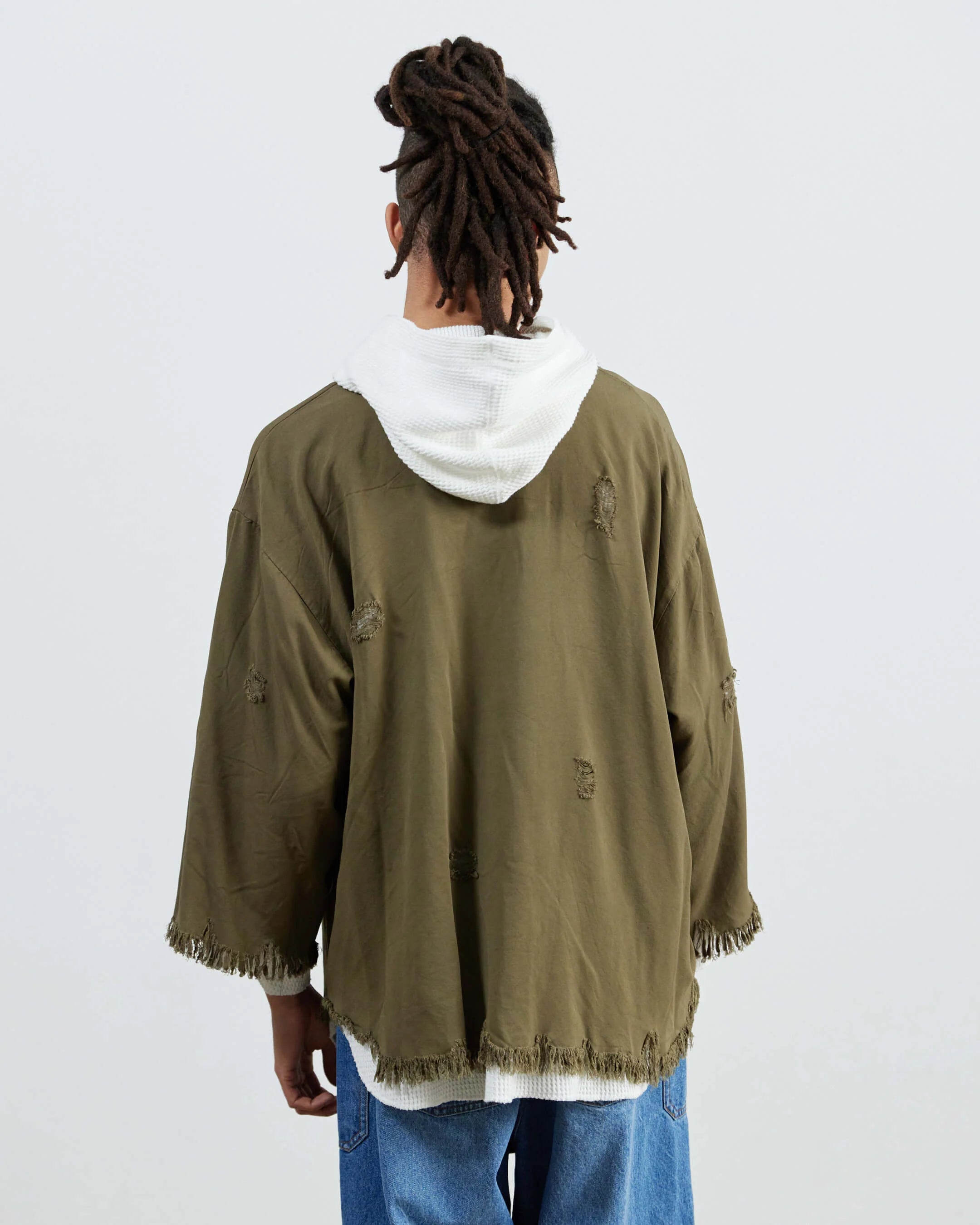ARMY TWILL / Damage Soft Twill Shirt