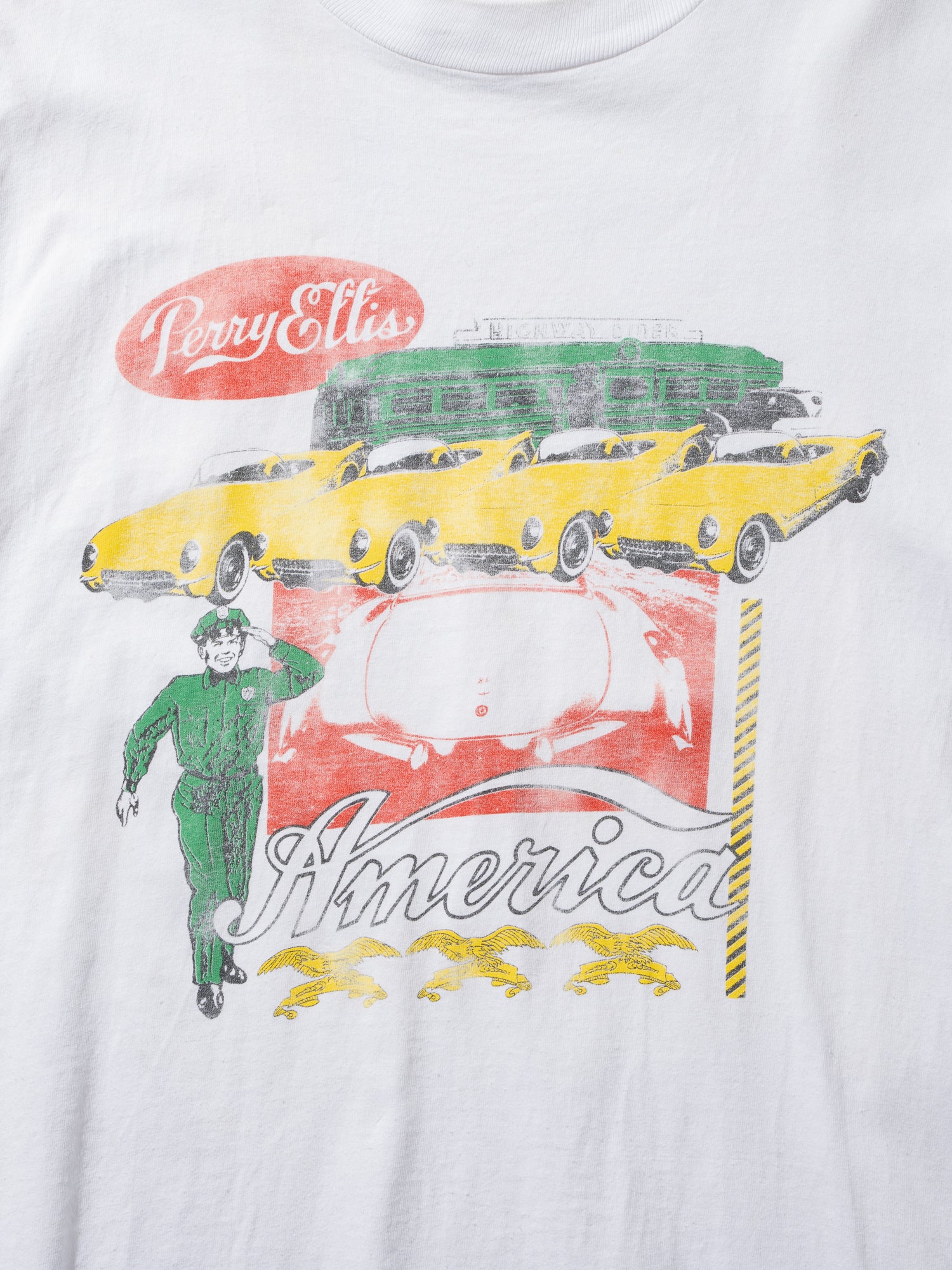 MIMIC select / PERRY ELLIS/アメリカングラフィックTシャツ