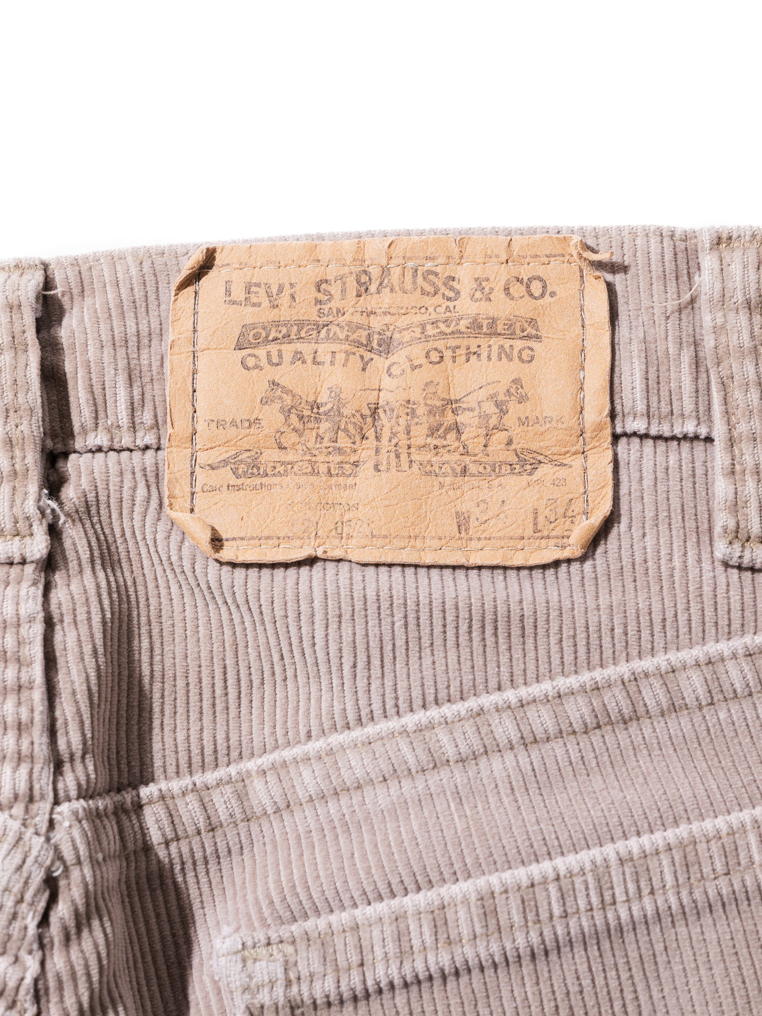 FJ select / LEVI'S 521 コーデュロイ ボタンフライ