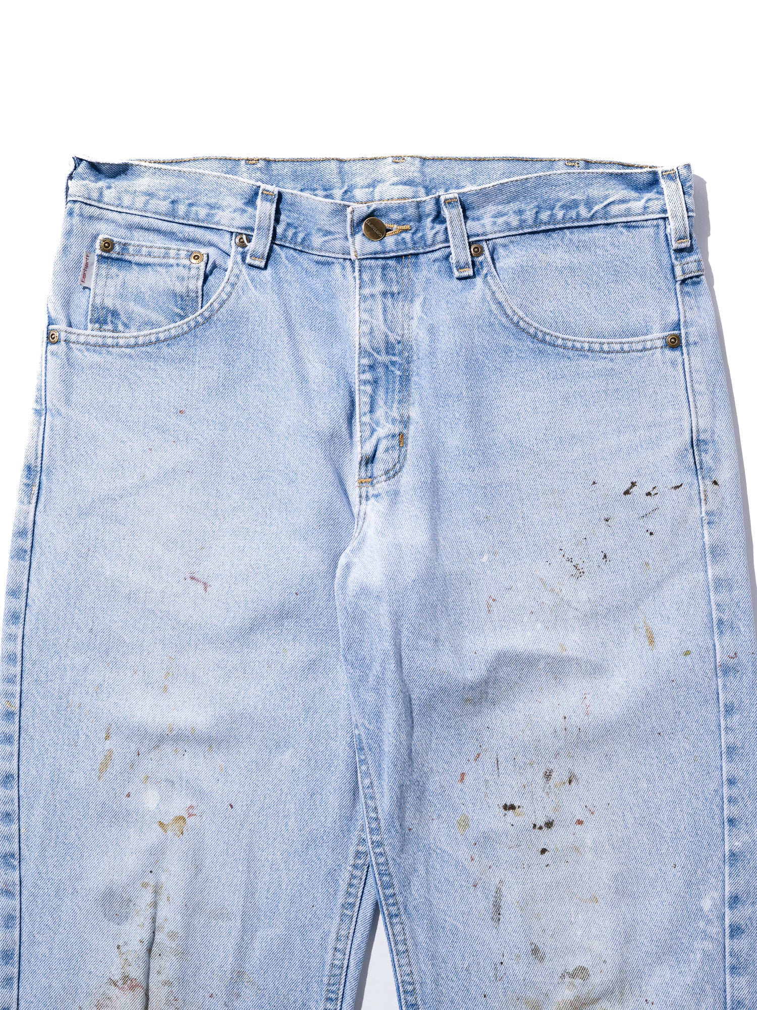 FJ select / Carhartt /デニムフェード&ペンキ 3