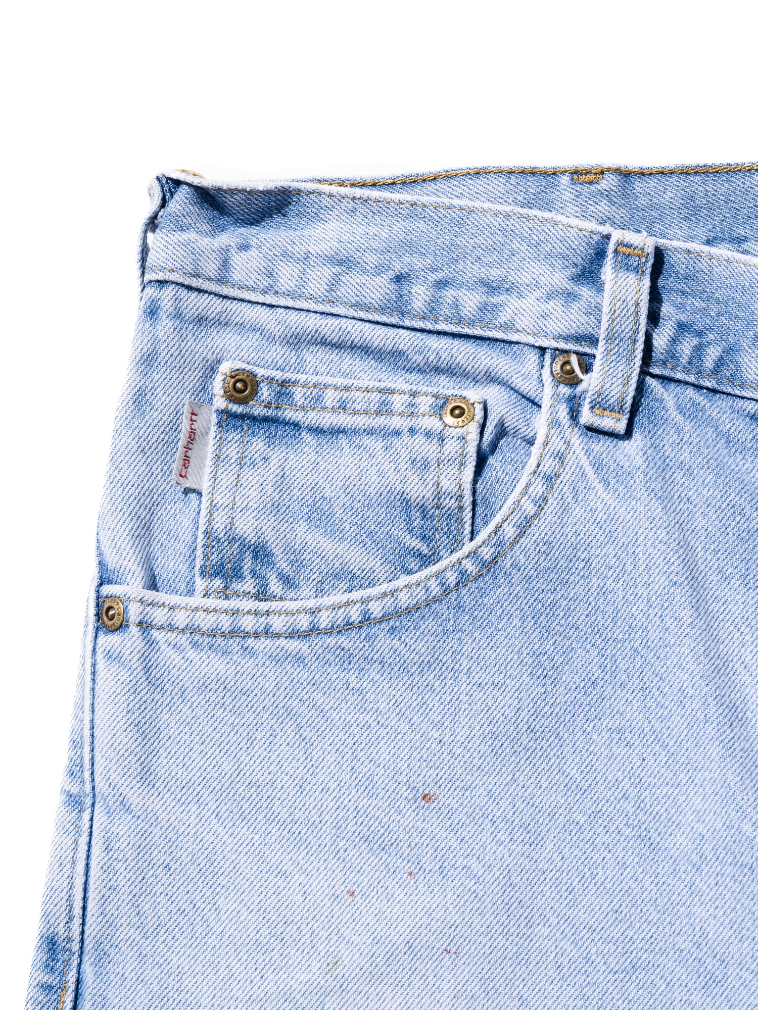 FJ select / Carhartt /デニムフェード&ペンキ 3