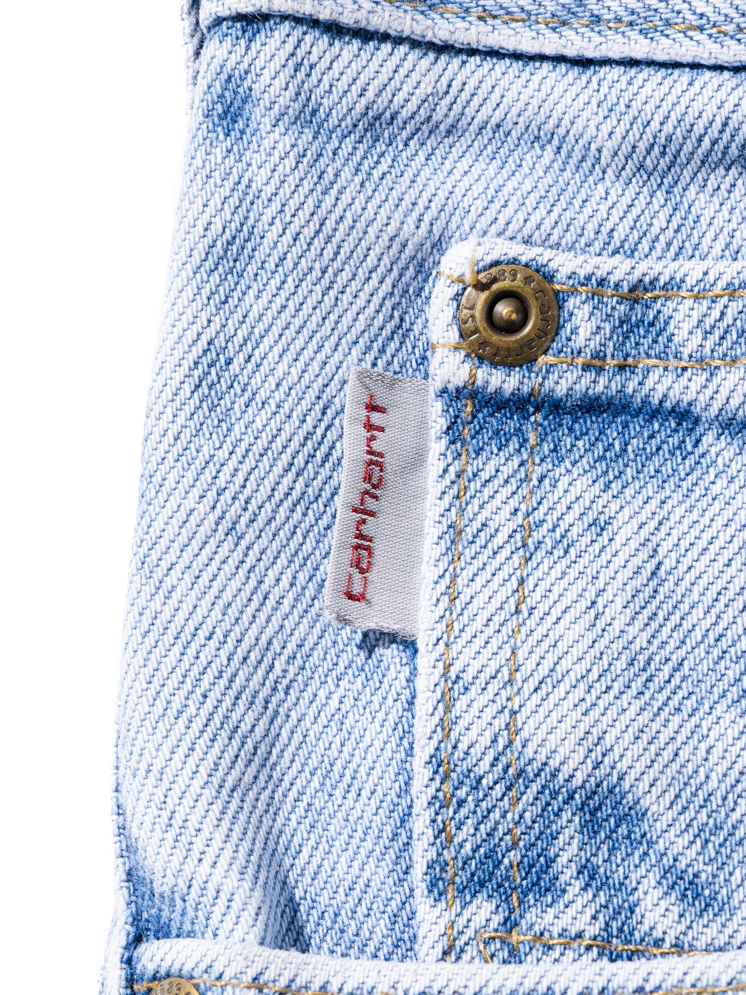 FJ select / Carhartt /デニムフェード&ペンキ 3