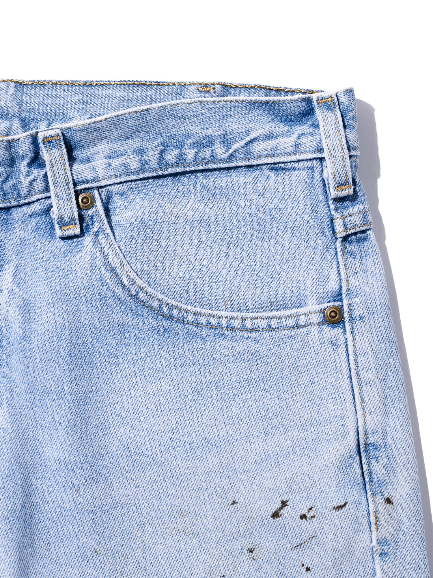 FJ select / Carhartt /デニムフェード&ペンキ 3