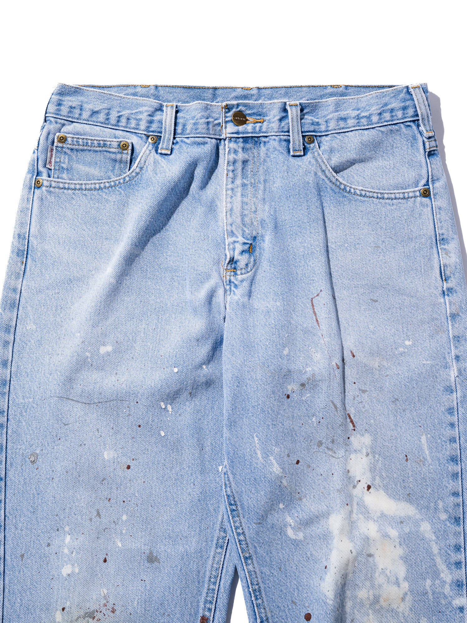 FJ select / Carhartt /デニムフェード&ペンキ 2