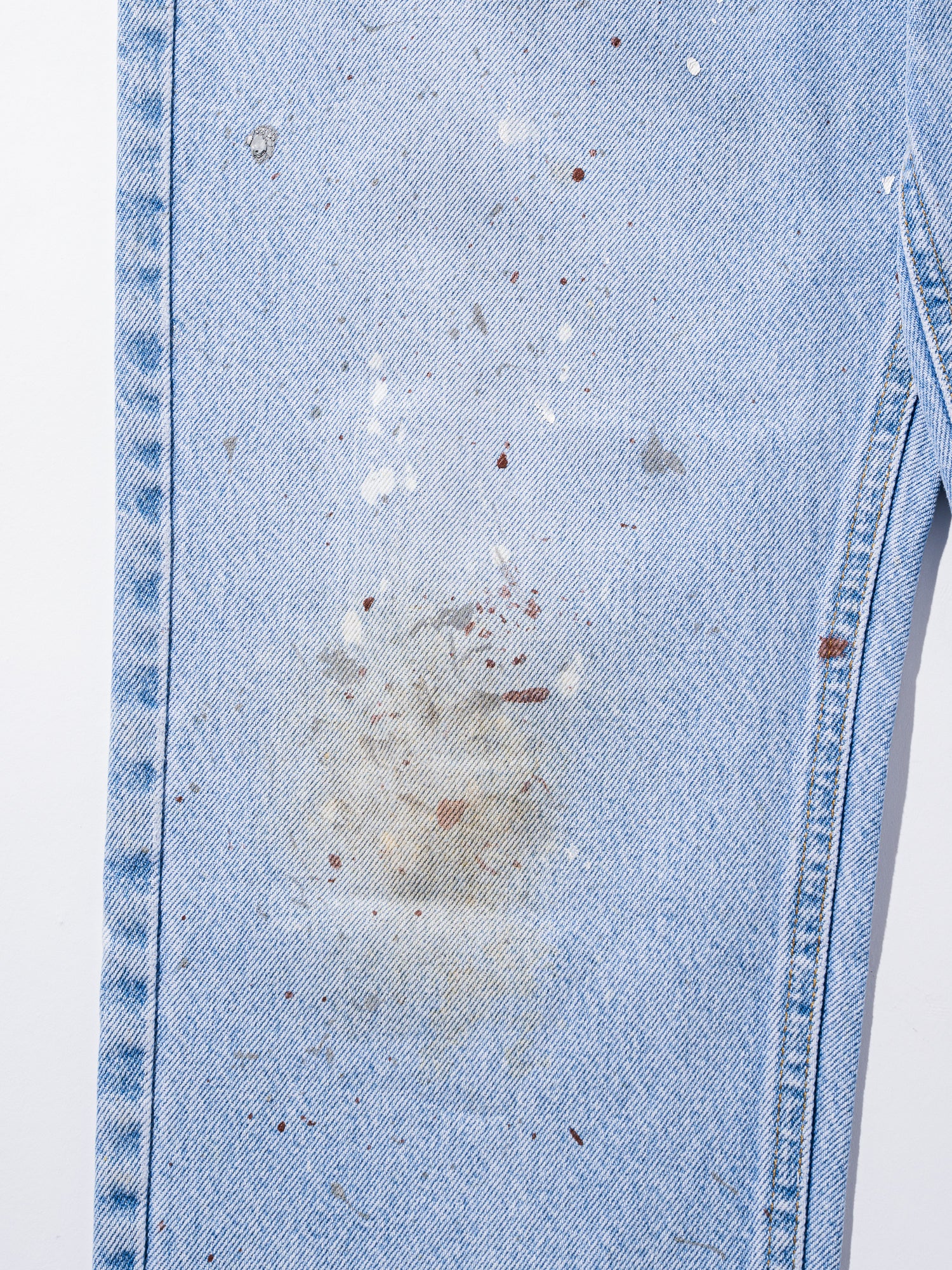 FJ select / Carhartt /デニムフェード&ペンキ 2