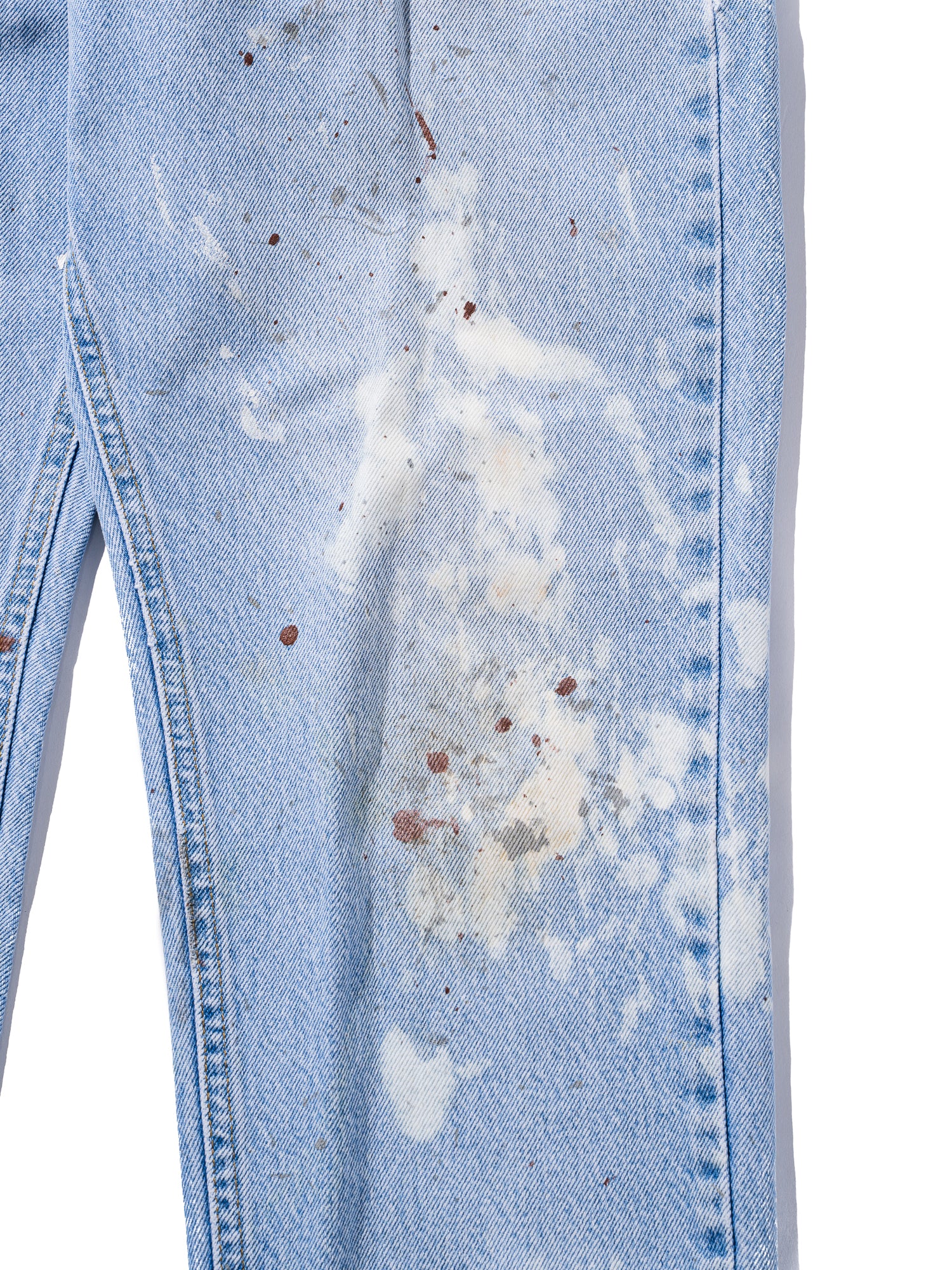 FJ select / Carhartt /デニムフェード&ペンキ 2