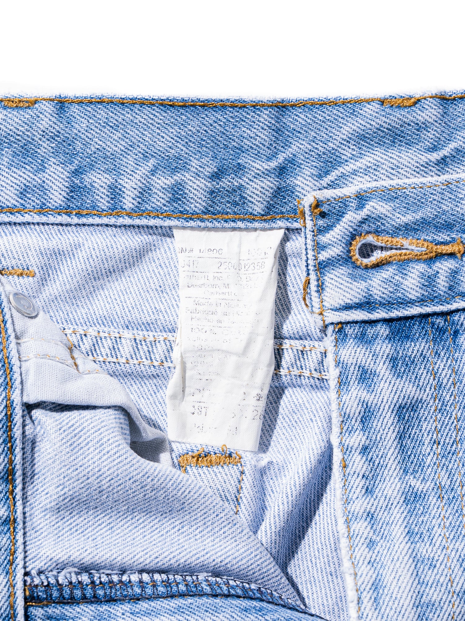 FJ select / Carhartt /デニムフェード&ペンキ 2