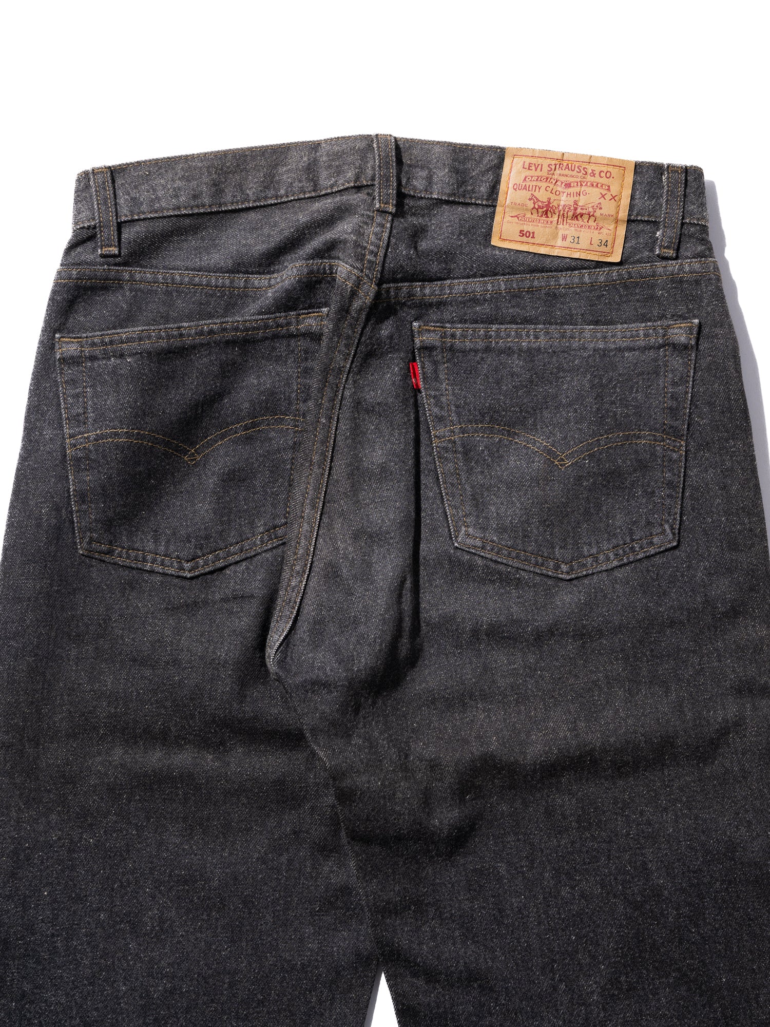 FJ select / LEVI'S 501 MADE IN USA / 先染ブラックデニム 1