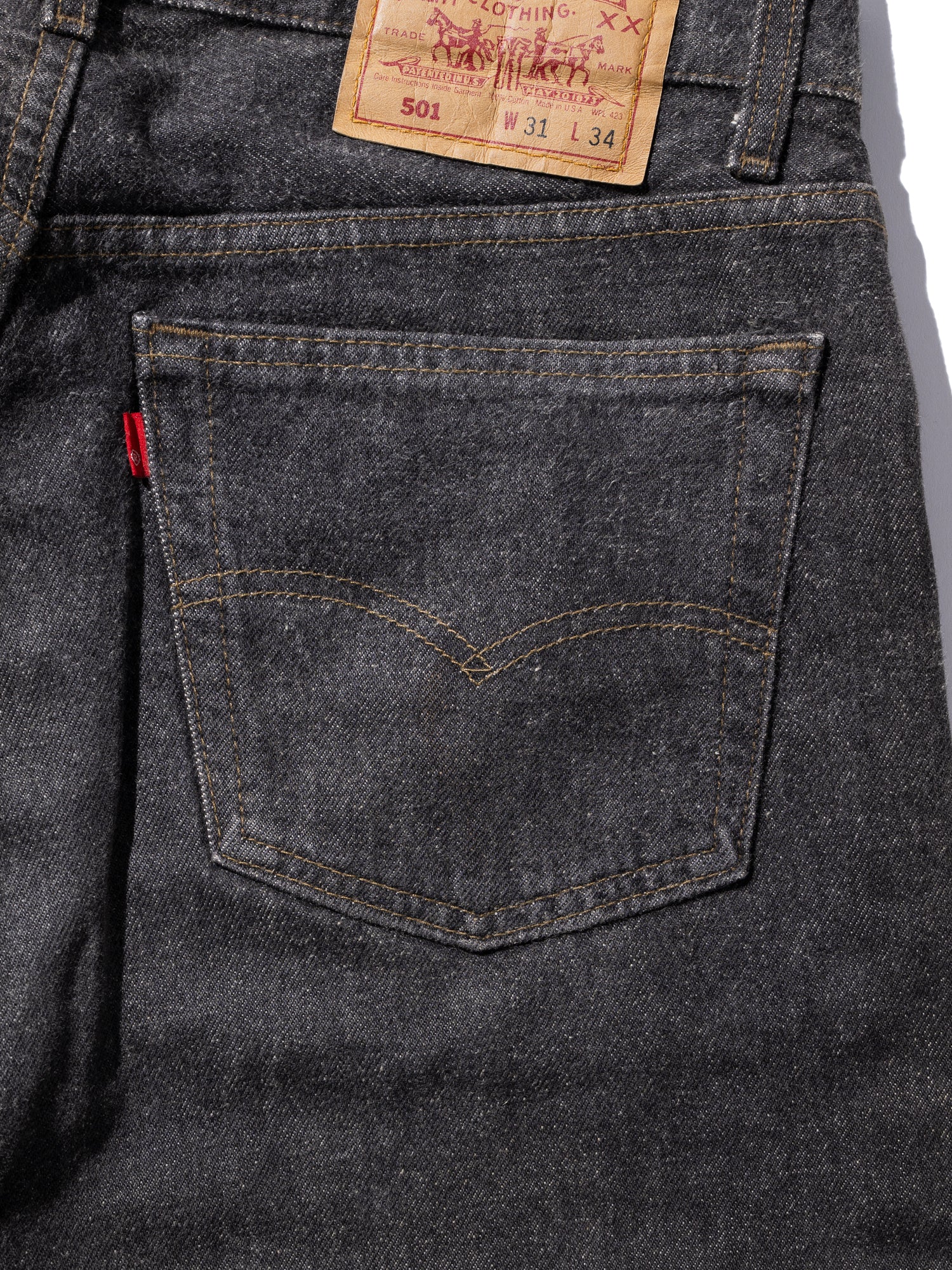FJ select / LEVI'S 501 MADE IN USA / 先染ブラックデニム 1