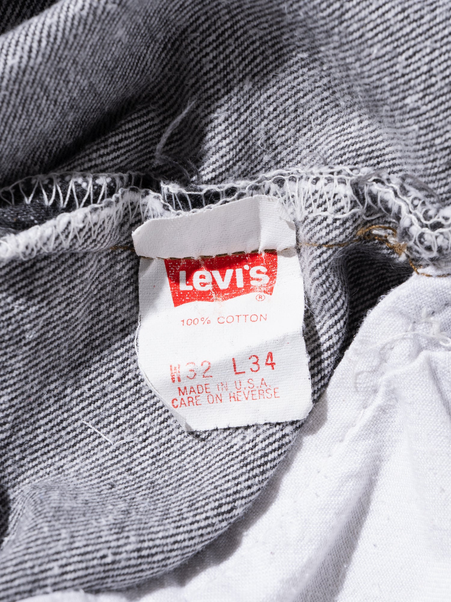 FJ select / LEVI'S 501 MADE IN USA /先染ブラックデニム 2
