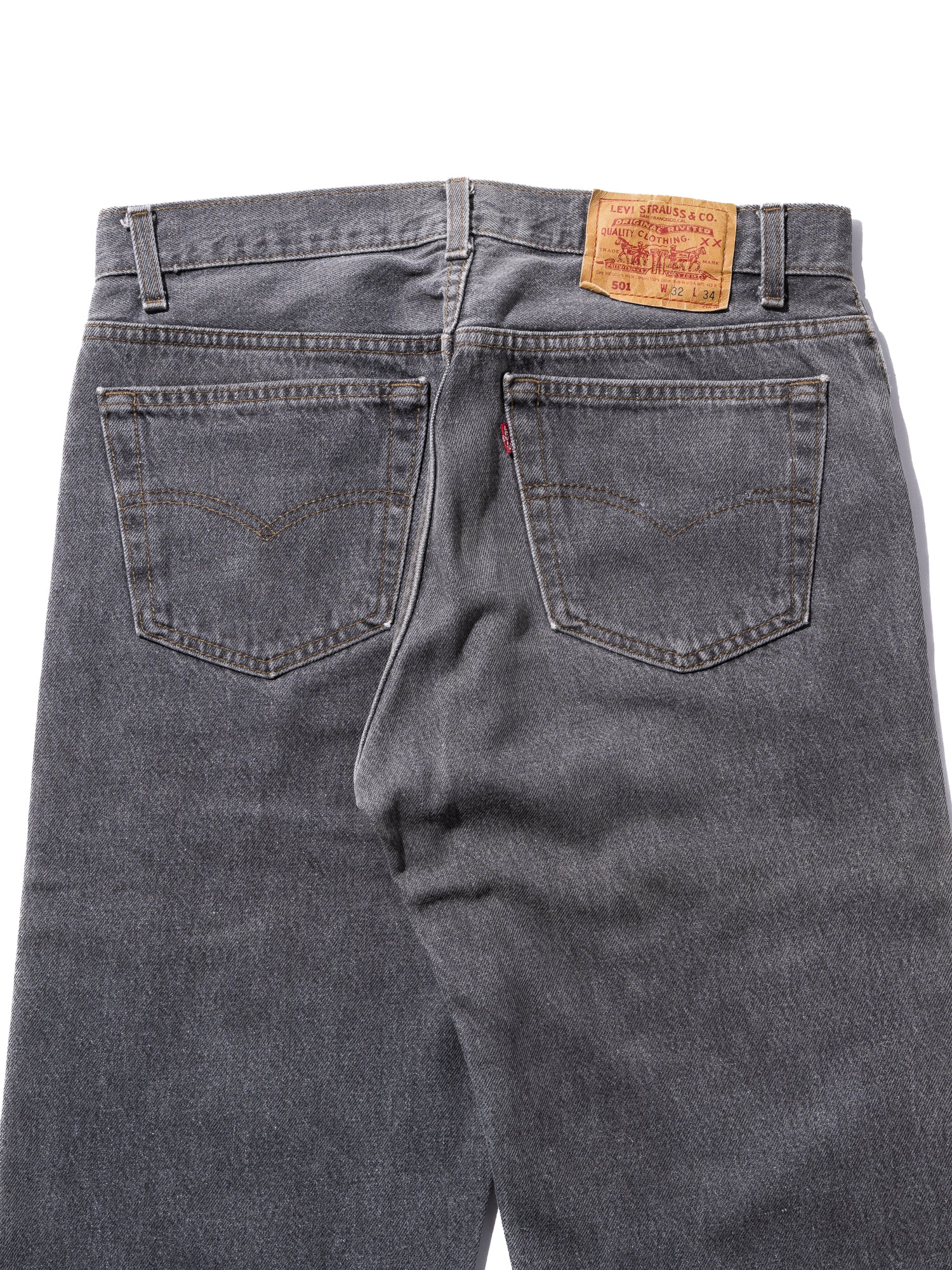FJ select / LEVI'S 501 MADE IN USA /先染ブラックデニム 2
