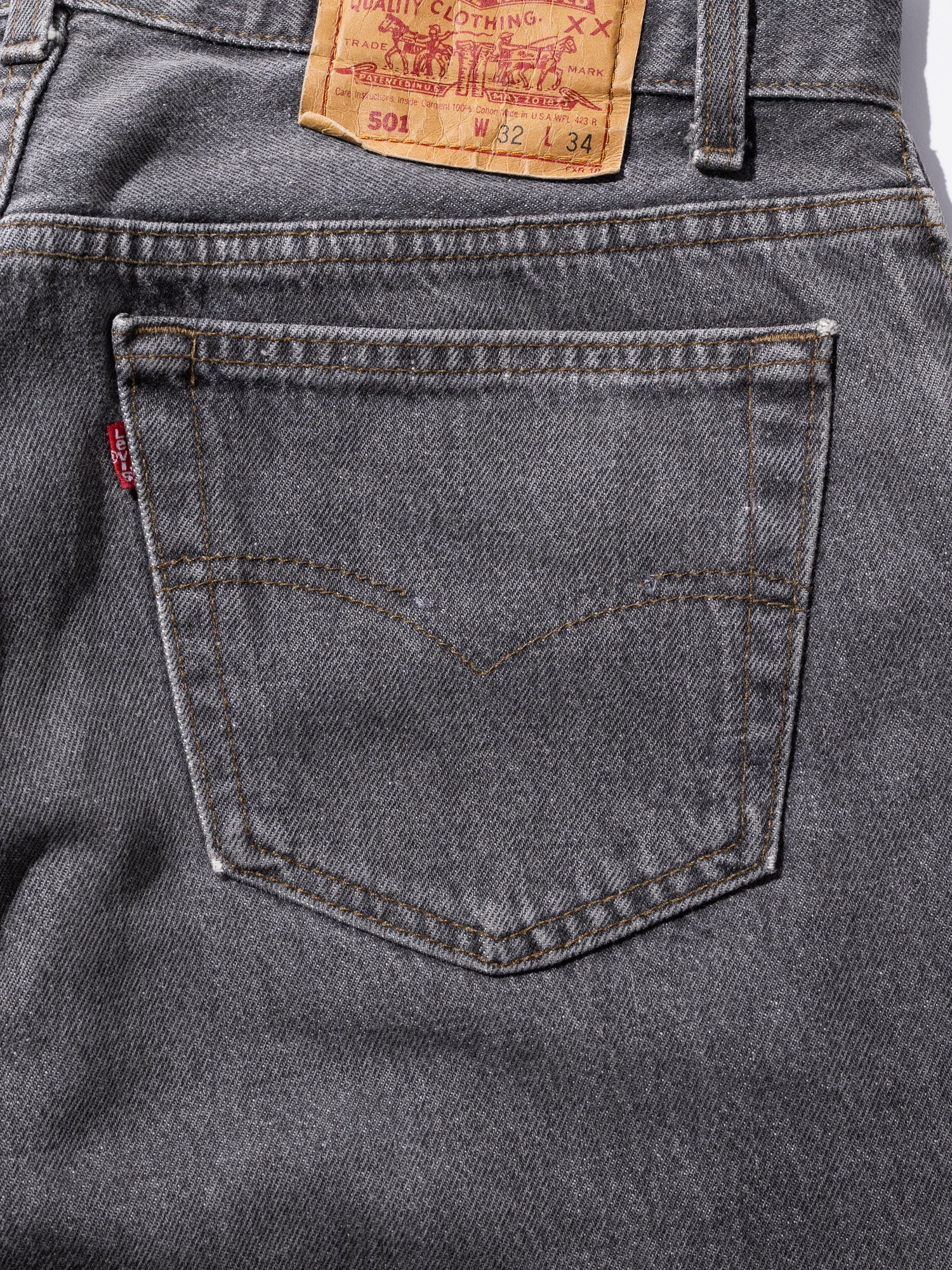 FJ select / LEVI'S 501 MADE IN USA /先染ブラックデニム 2