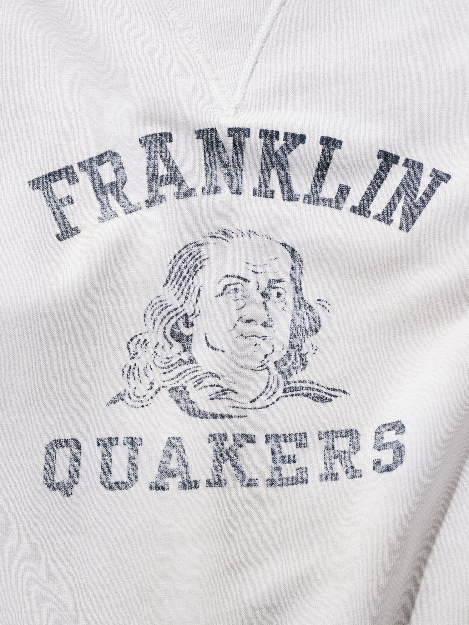 FJ select / 50’S VINTAGE 偉人 SWEAT "FRANKLIN  QUAKERS"