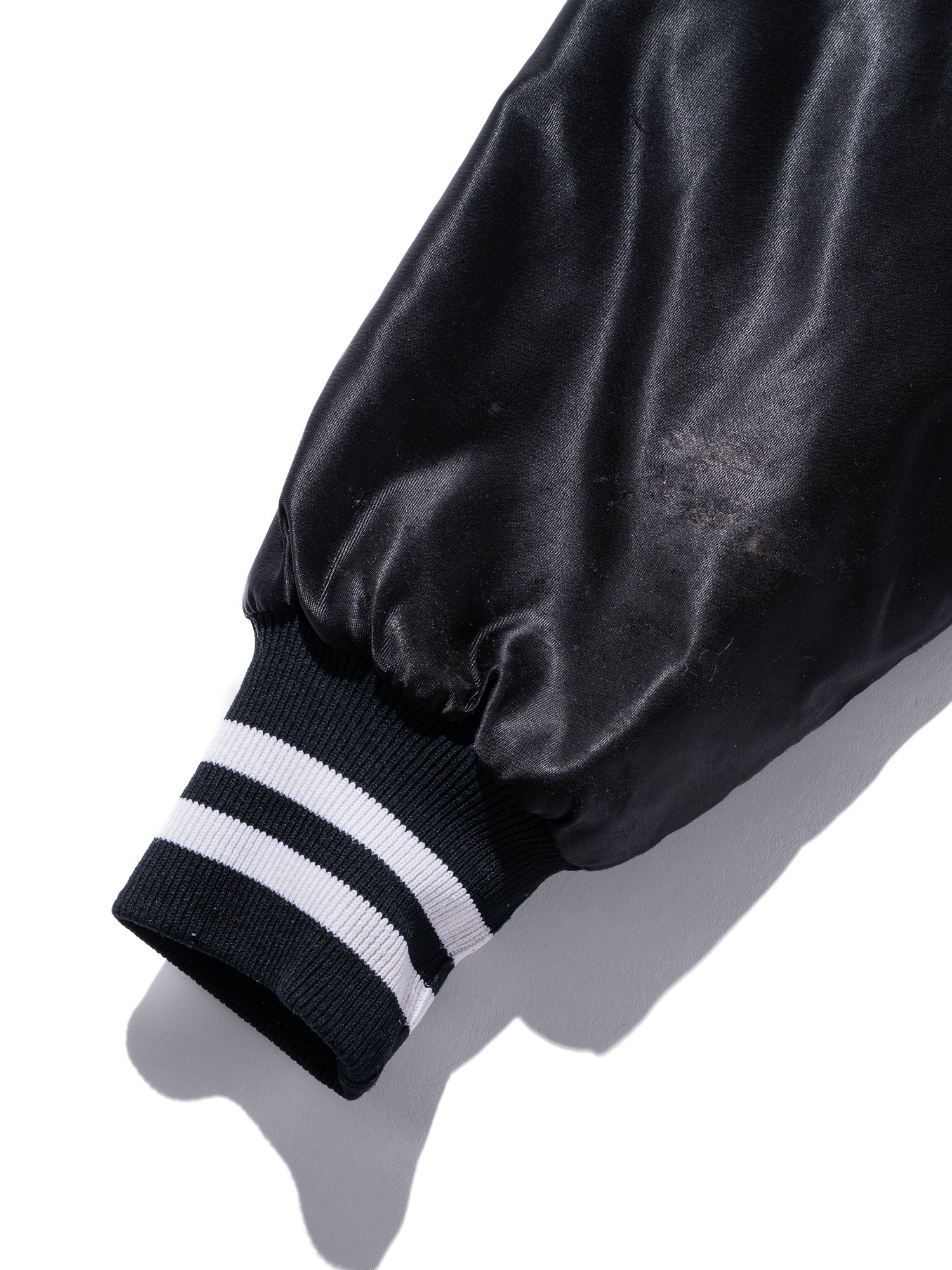 FJ select / BLACK VARCITY JACKET