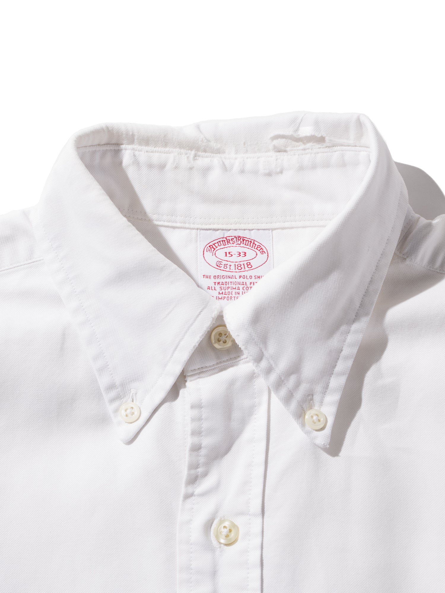 FJ select / ブルックスブラザーズ/ B.Dシャツ EST1818 MADE IN USA