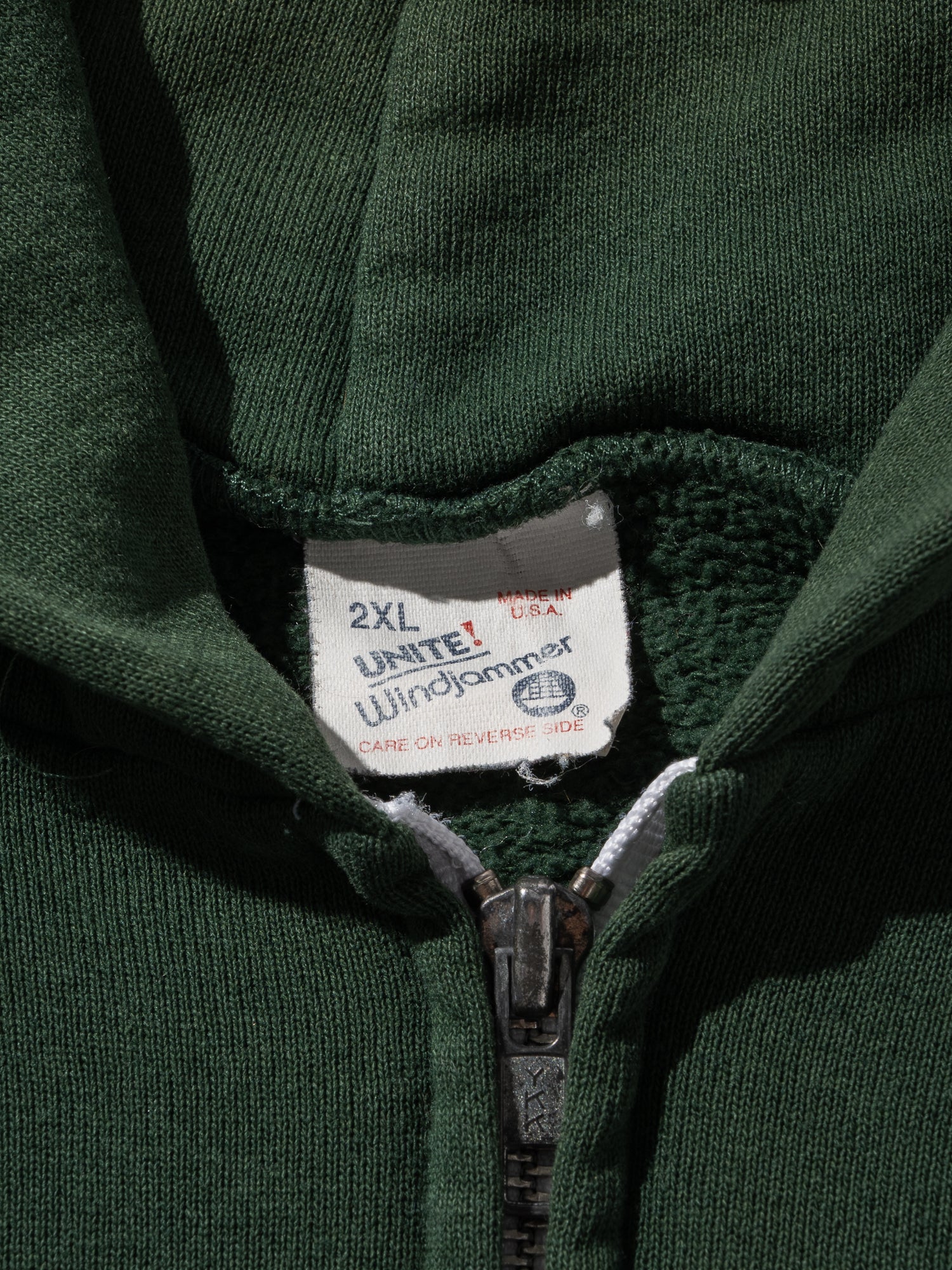 FJ select / 80’s ZIPUPパーカ GREEN