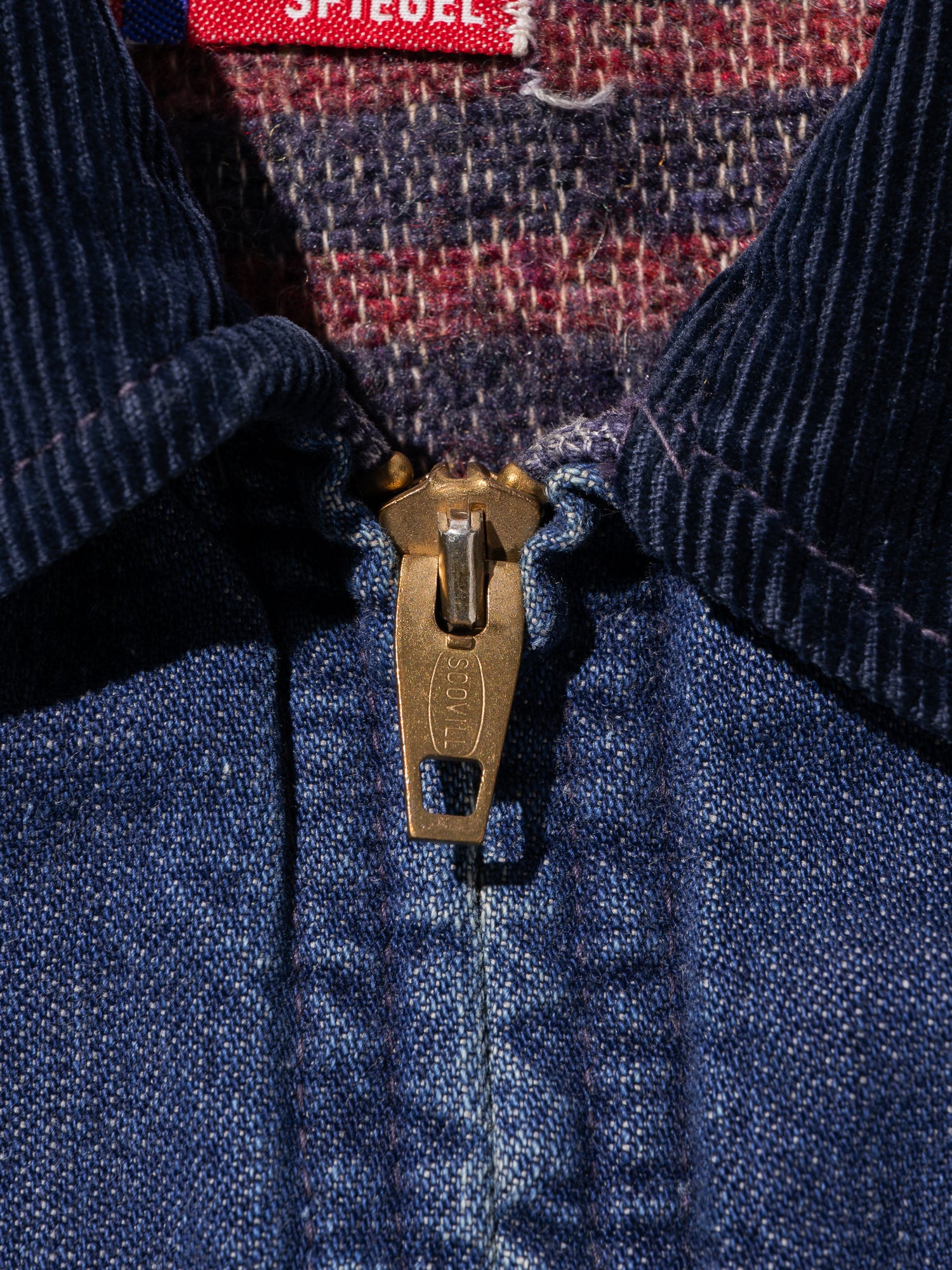 NorMo Vintage / VIT-50's DENIM WORK JK コーデュロイ襟 (BLANKET)