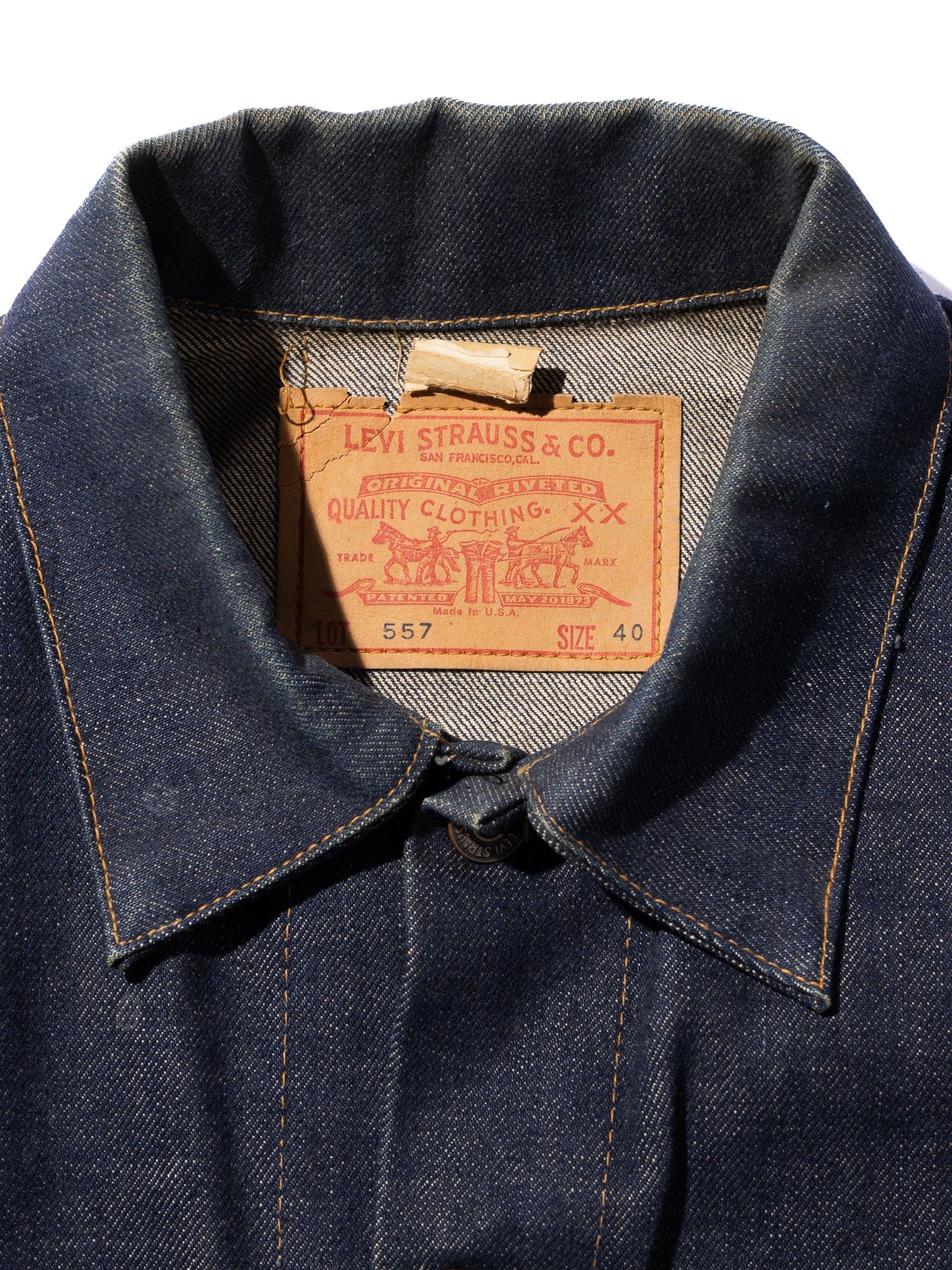 NorMo Vintage / 1960’s Vintage LEVI'S 557 3rd JK (NO WASH) size40