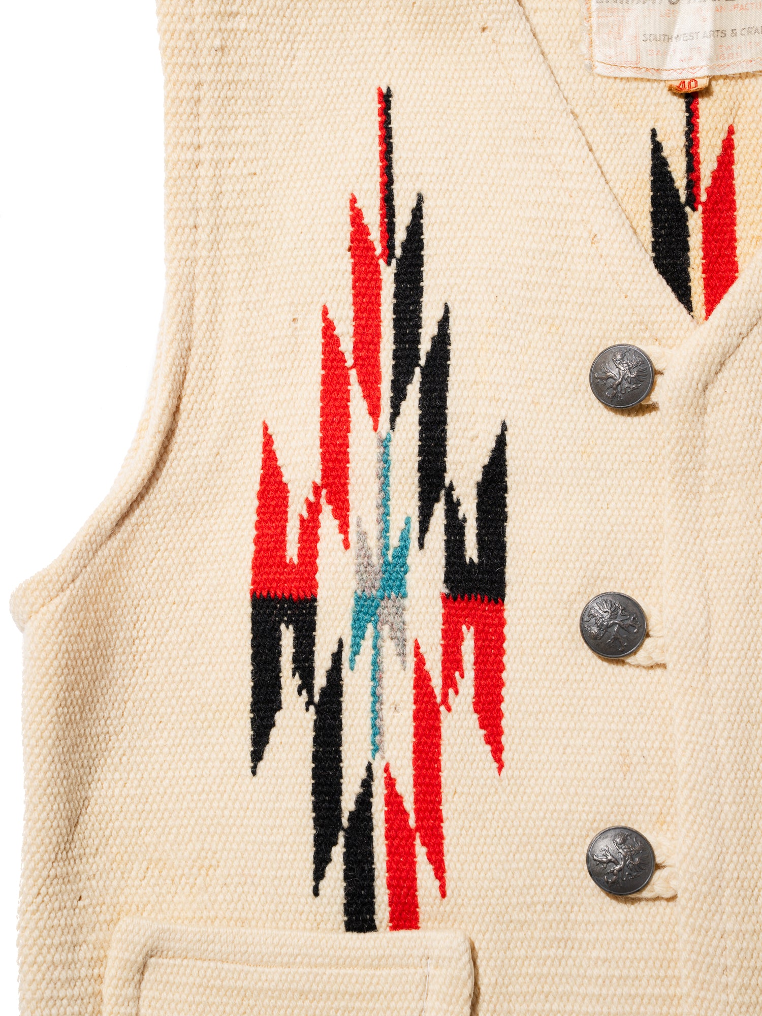 NorMo Vintage / VTG-CHIMAYO VEST WHT