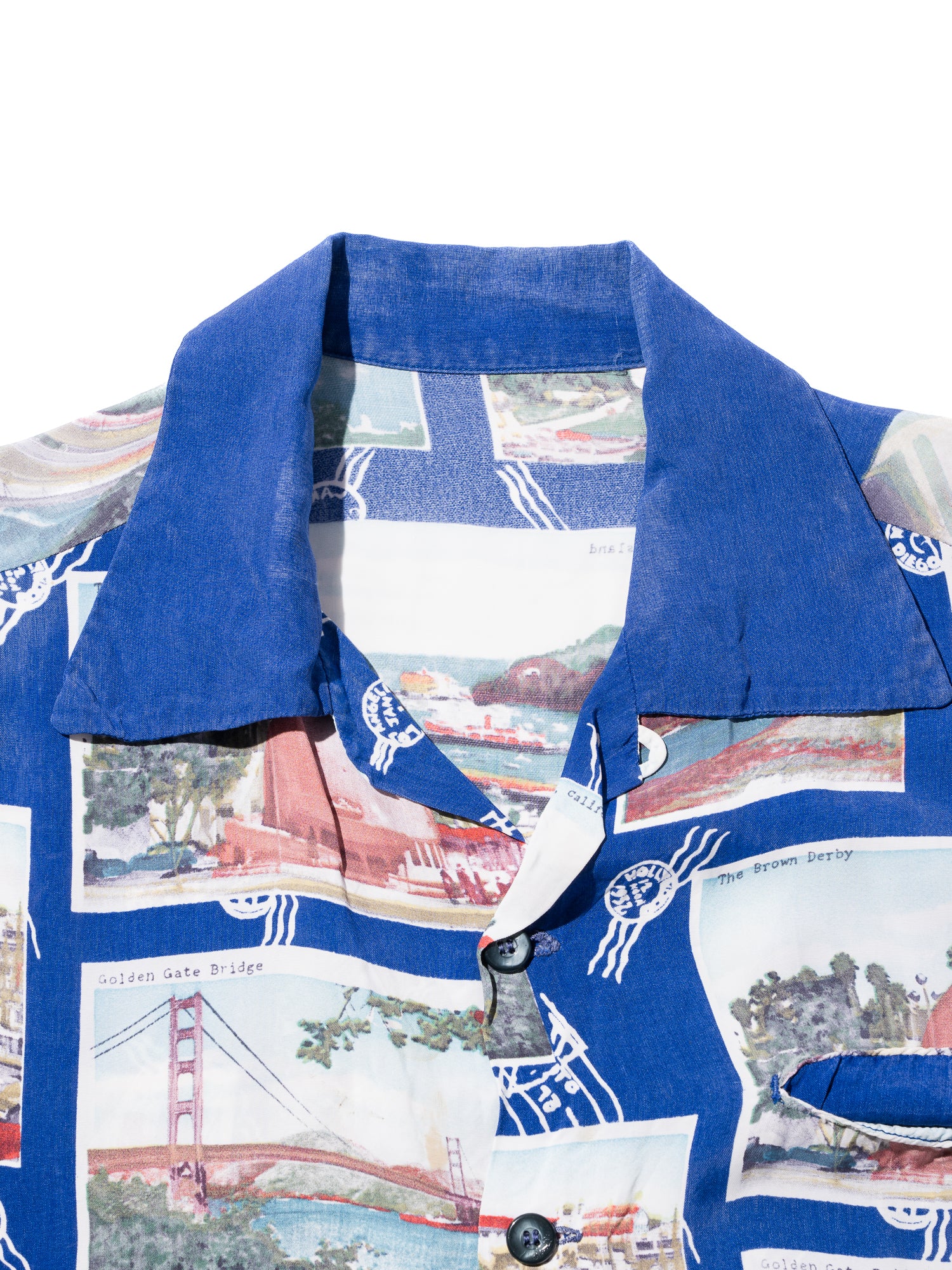 NorMo Vintage / VTG-HAWAIAN SHIRTS 50's~60’s PICTURE ”POST CARD柄”