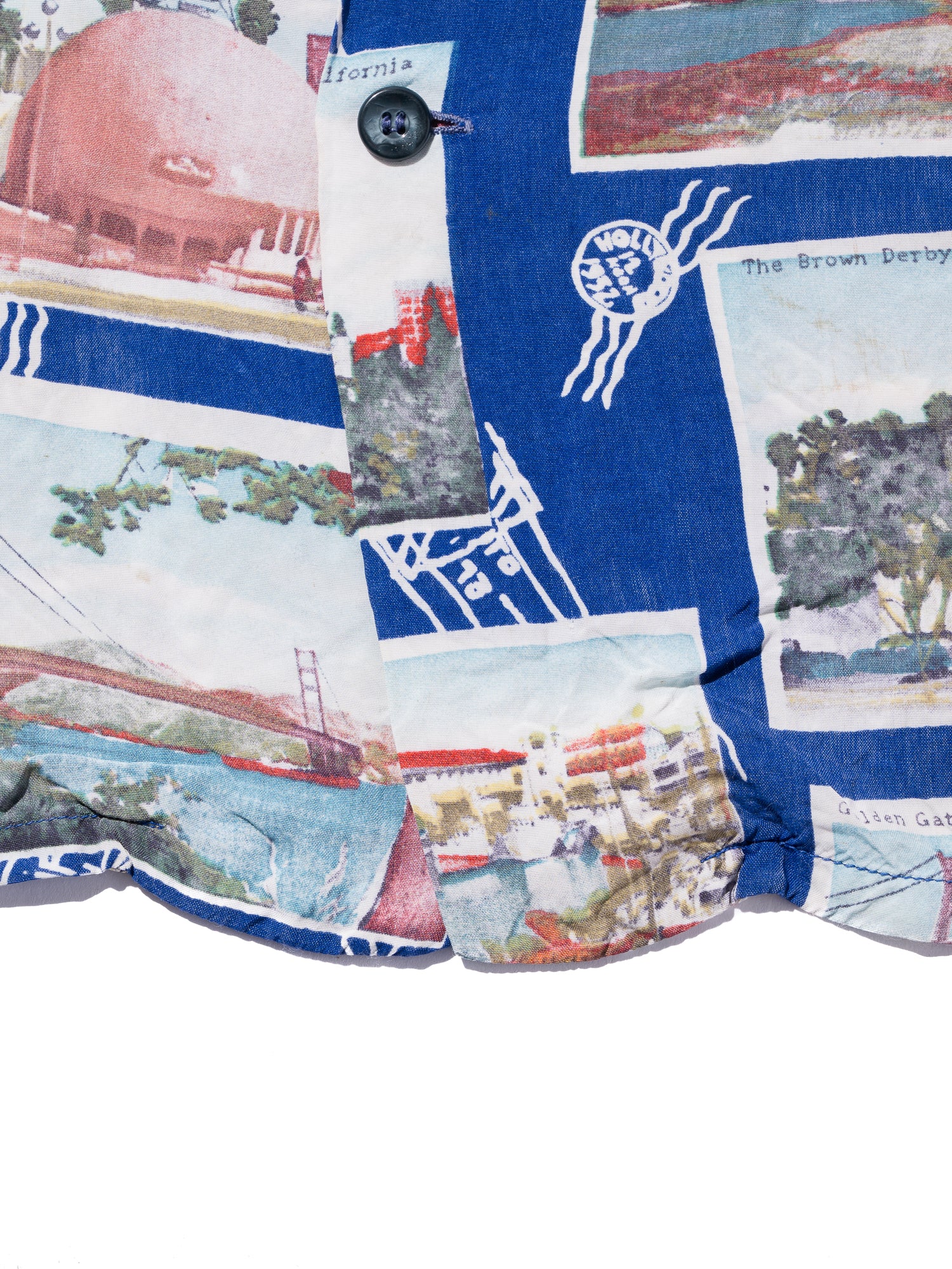 NorMo Vintage / VTG-HAWAIAN SHIRTS 50's~60’s PICTURE ”POST CARD柄”