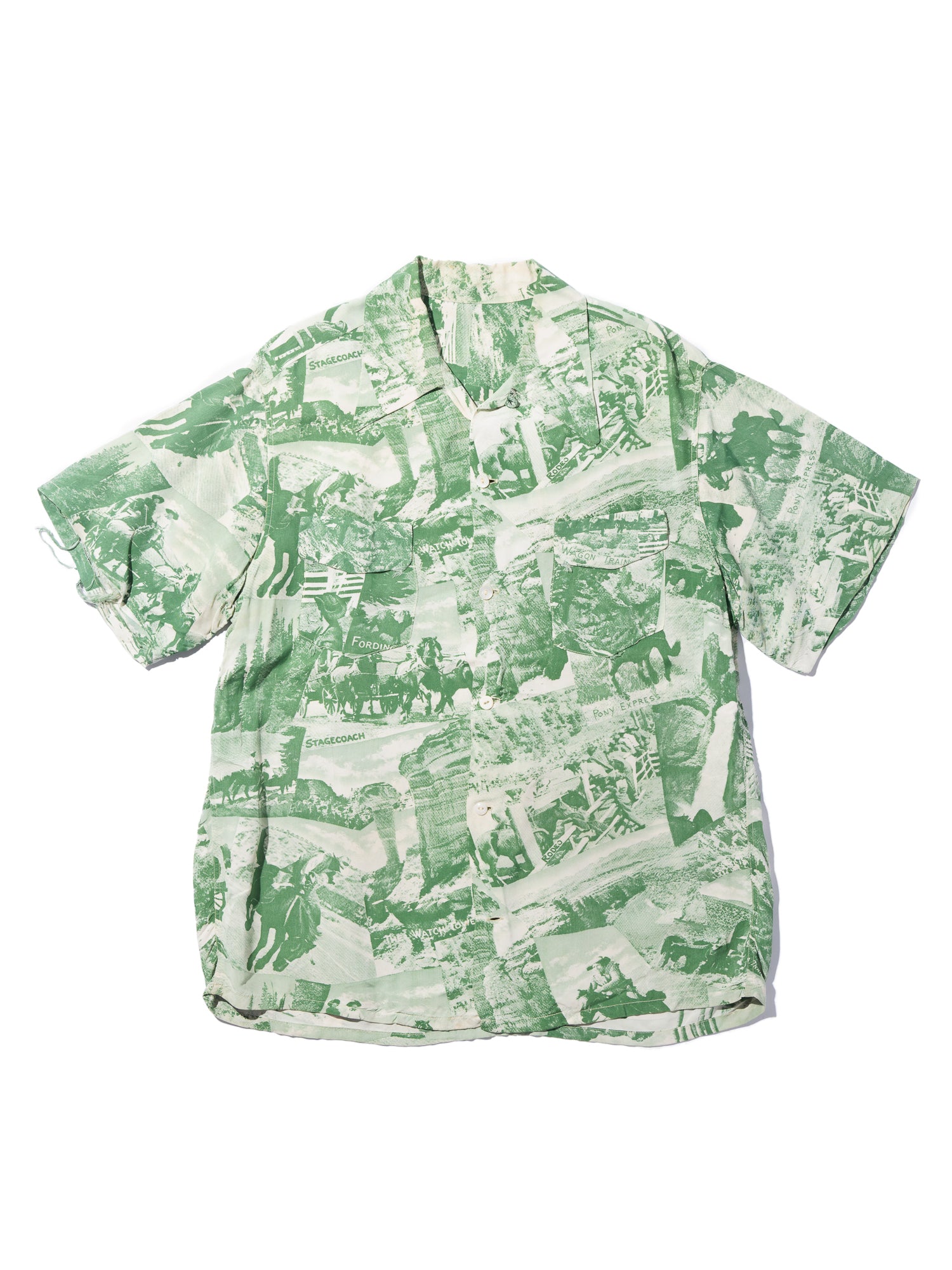 NorMo Vintage / VTG-HAWAIAN SHIRTS 50's~60’s PICTURE ”WESTERN柄”