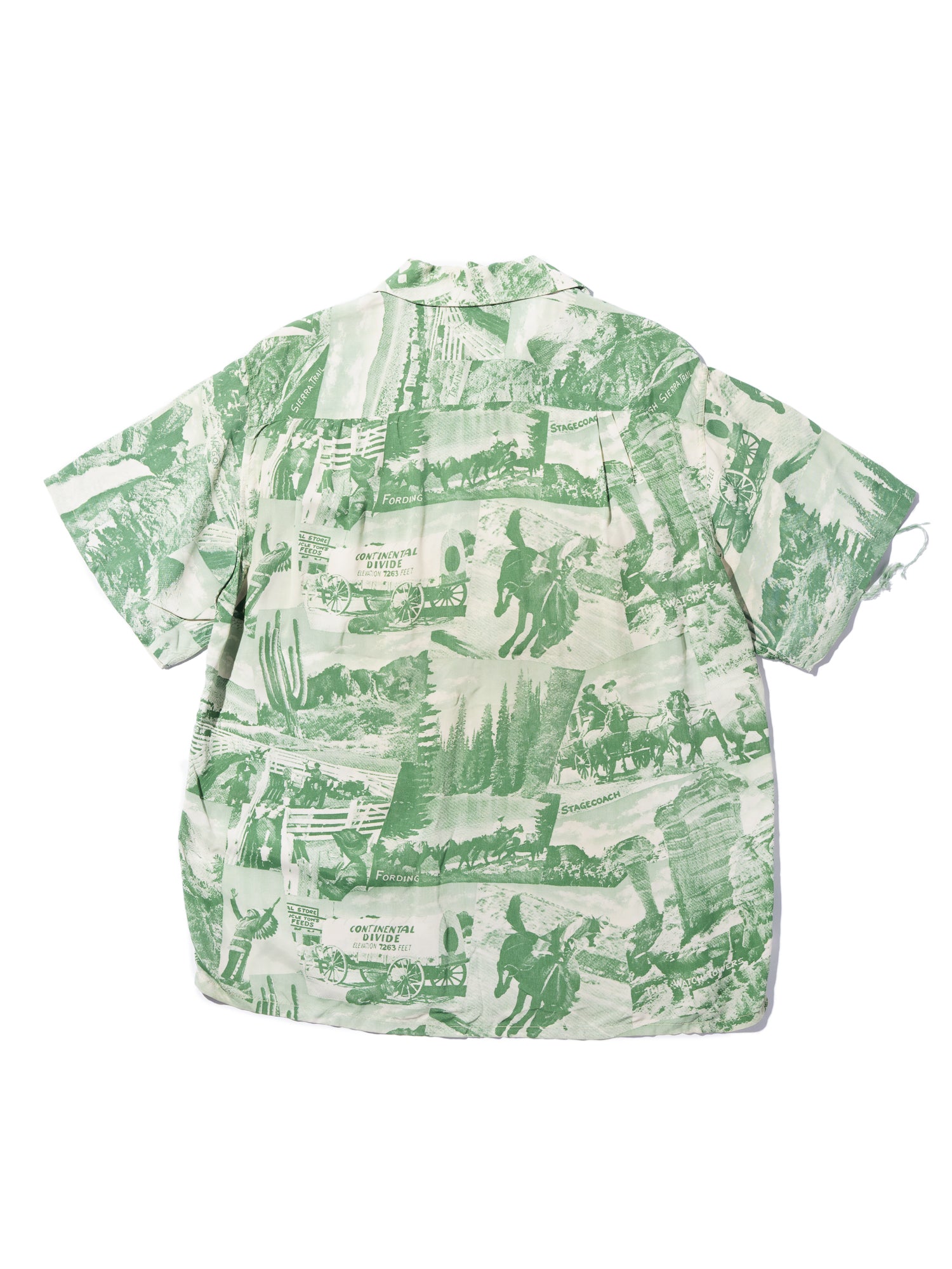 NorMo Vintage / VTG-HAWAIAN SHIRTS 50's~60’s PICTURE ”WESTERN柄”