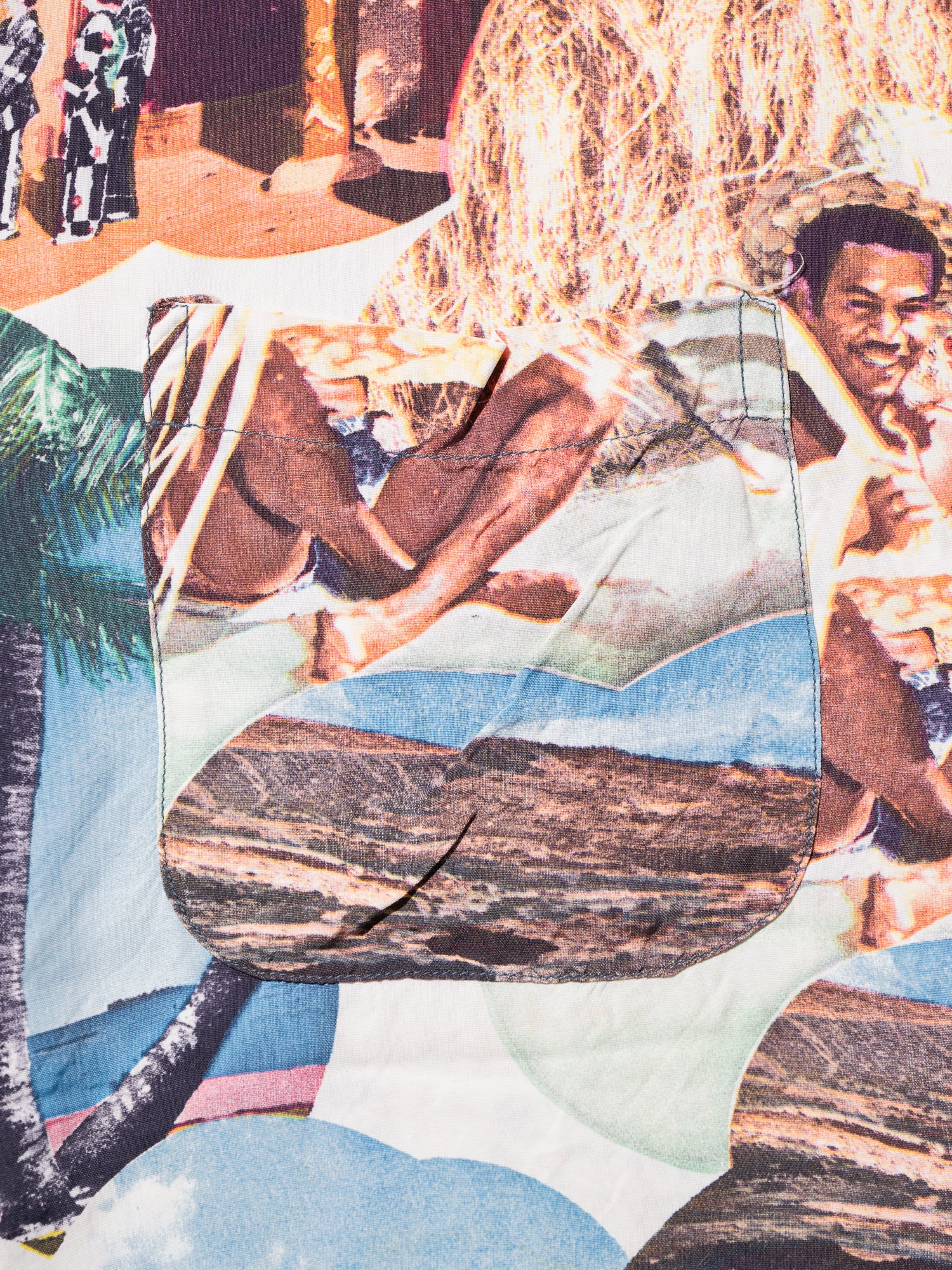 NorMo Vintage / VTG-HAWAIAN SHIRTS 50's~60’s PICTURE ”HAWAII フラガール柄”