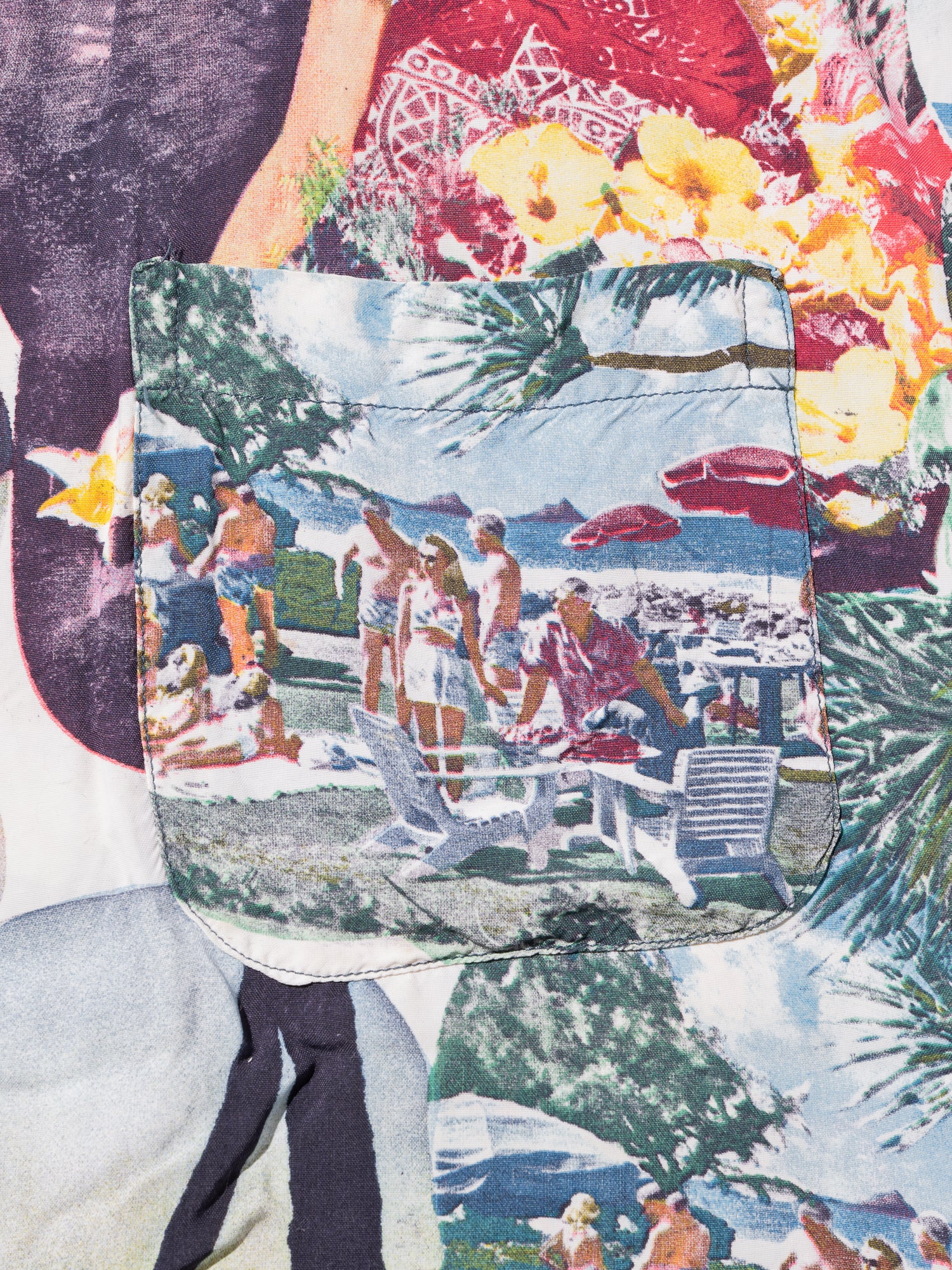 NorMo Vintage / VTG-HAWAIAN SHIRTS 50's~60’s PICTURE ”HAWAII フラガール柄”